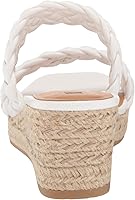 Vista 3 de WHITE MOUNTAIN Salvadora - Sandalia de plataforma para mujer, Blanco