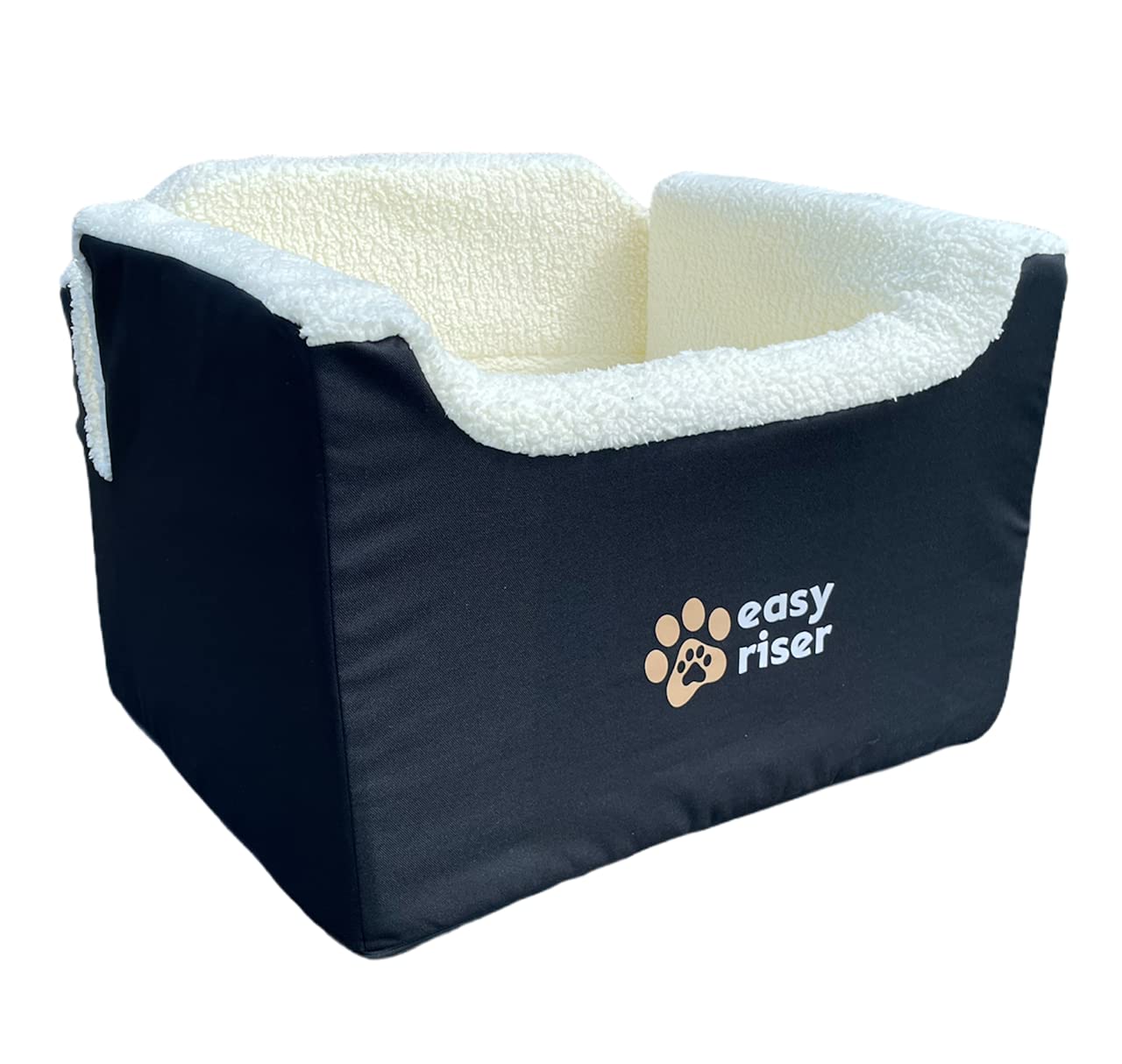 Petzmotion Easy Riser Pet/Dog Booster Waterproof Safety Car Seat (Medium, Black)