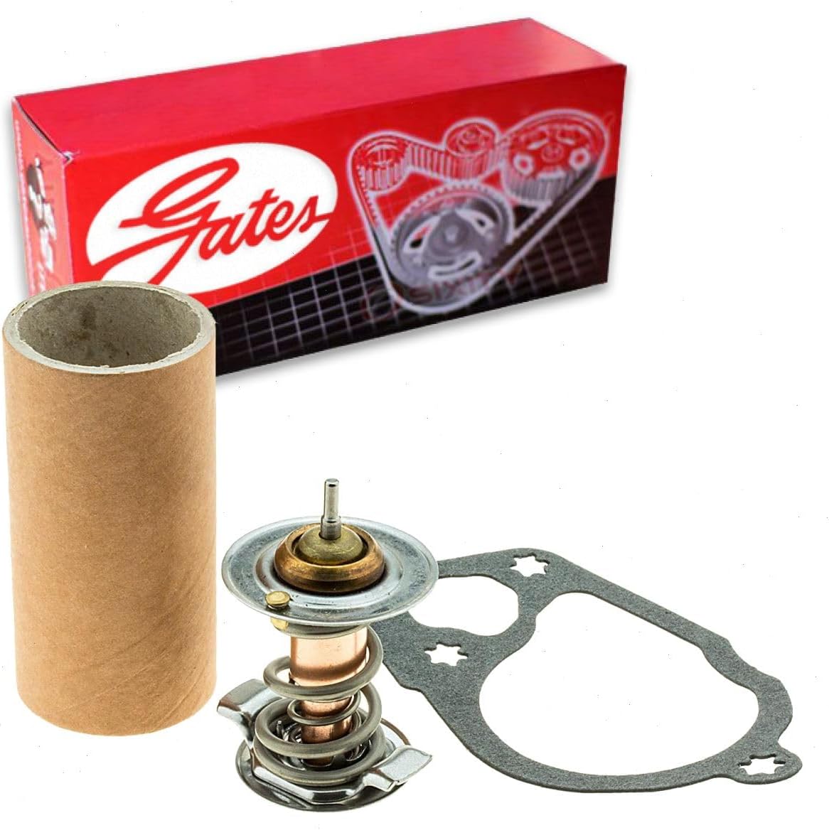 Gates Engine Coolant Thermostat compatible with Chevrolet Traverse 3.6L V6 2009-2017 - Includes Gasket