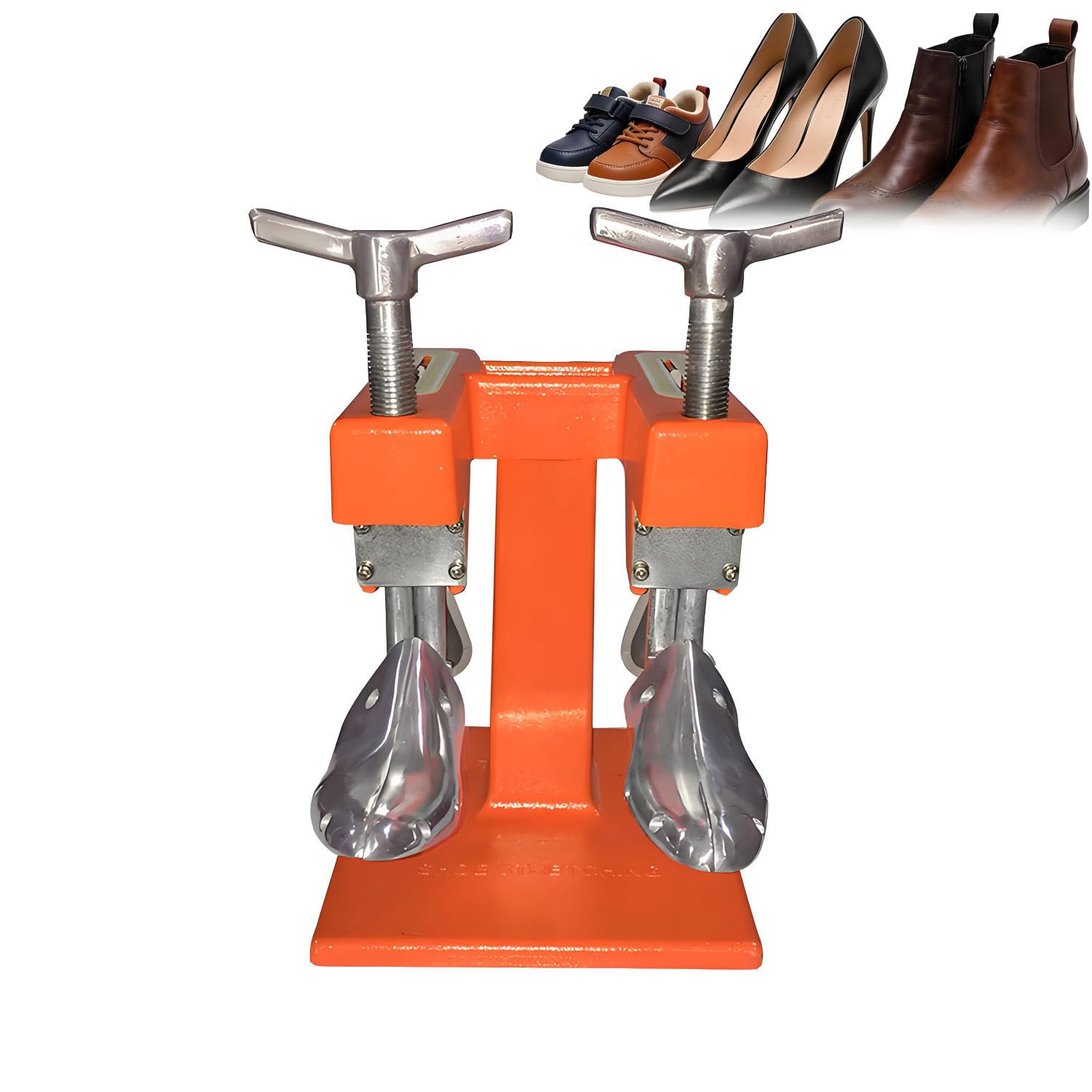 AiODiO Professional Shoe Stretching Machine for Cobbler & Shoemaker, Men Women High-Heeled Child Shoe Last Expanders and Repair Tool，Durable and Easy to -Operate 2Heads
