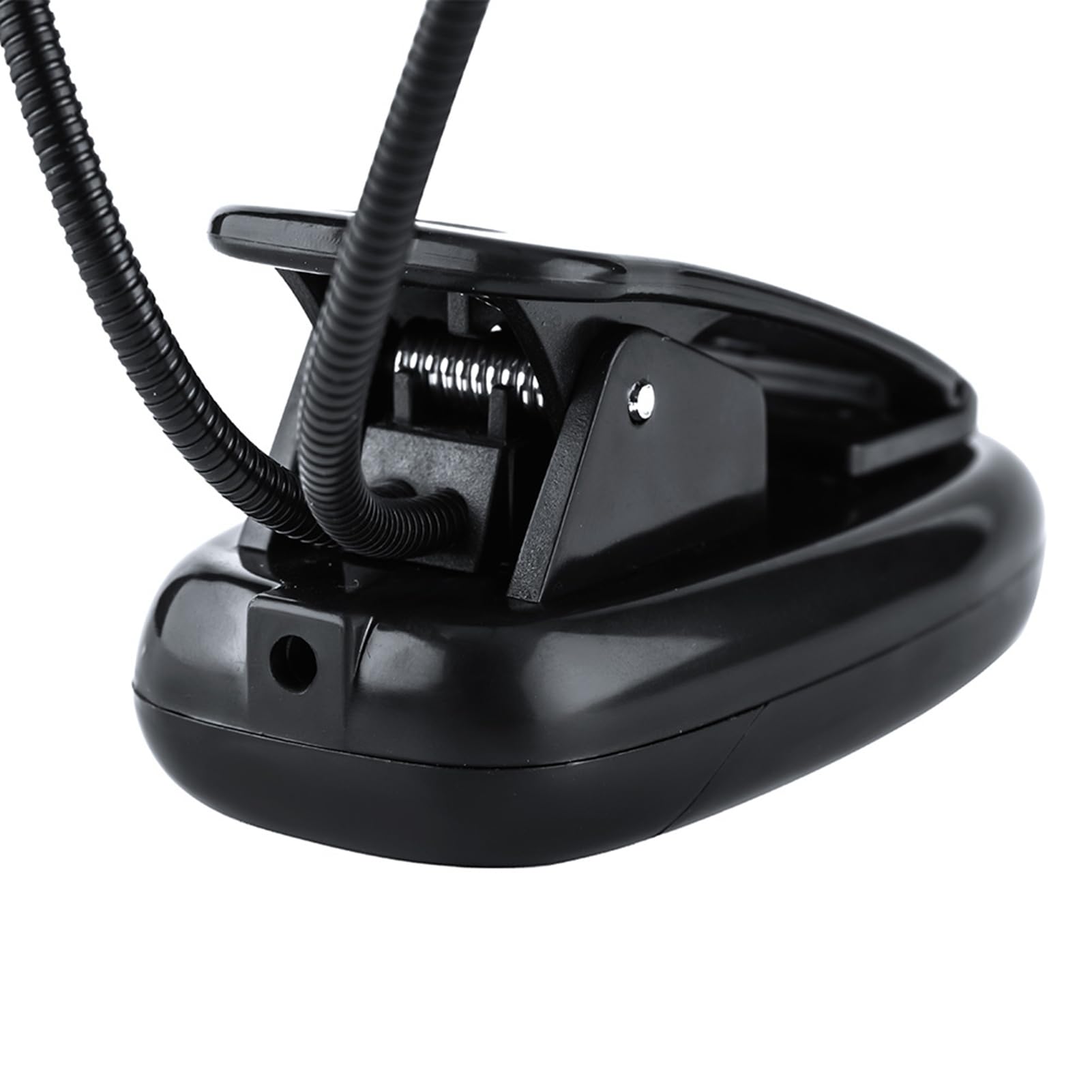 Ejoyous Z lampką LED, przenośną lampką do Czytania Z Podwójnym Regulowanym Ramieniem, Mini roboczą zasilaną Przez USB Z 6 lub 8 Koralikami LED do Czytania w Nocy i Używania Stojaka Nut (6 świateł)
