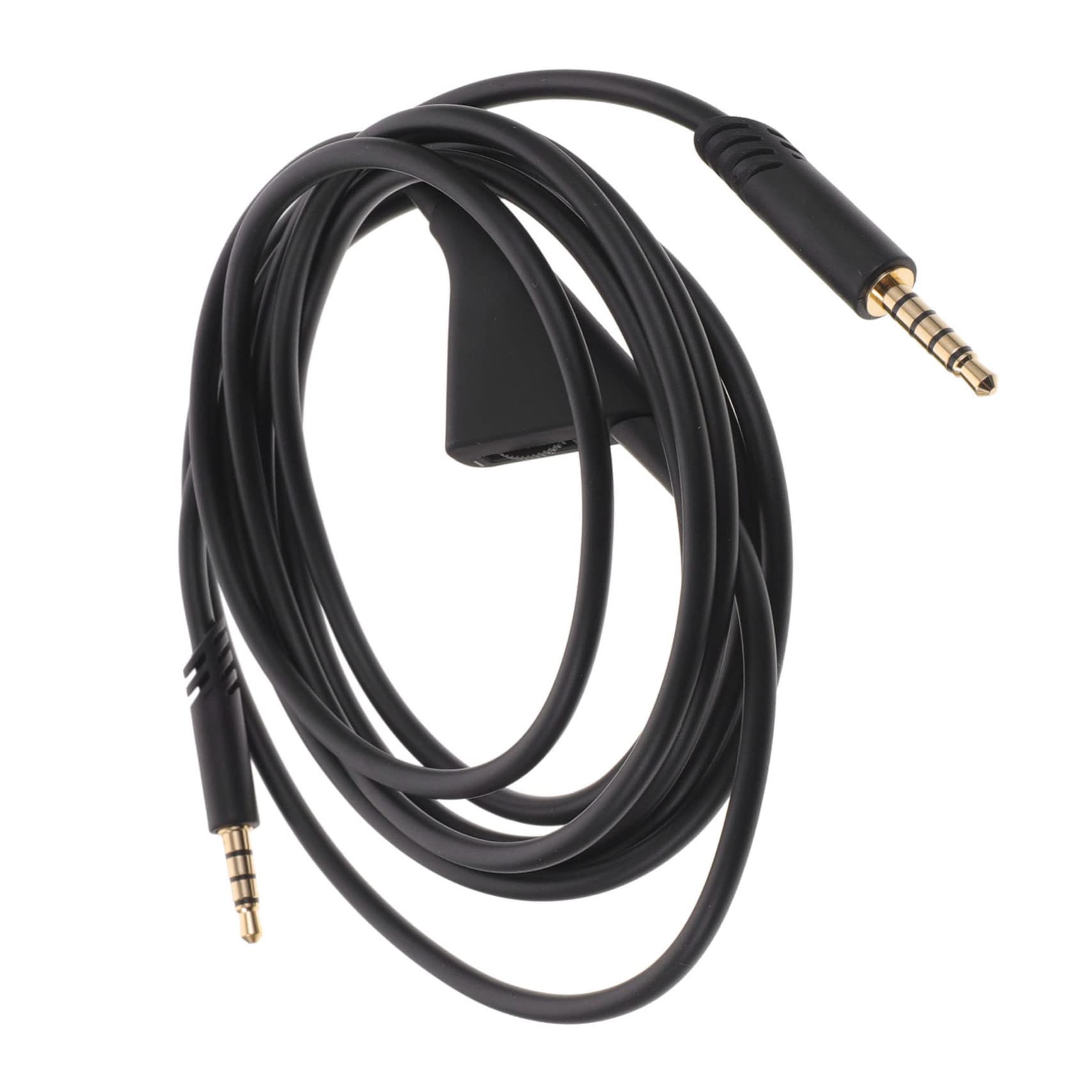 DOITOOL 5 Pezzi Filo Delle Cuffie Microfono Cuffia Cavo Fili Delle Cuffie Usb Sostituzione Filo Audio in Rame Filo Di Rame Black