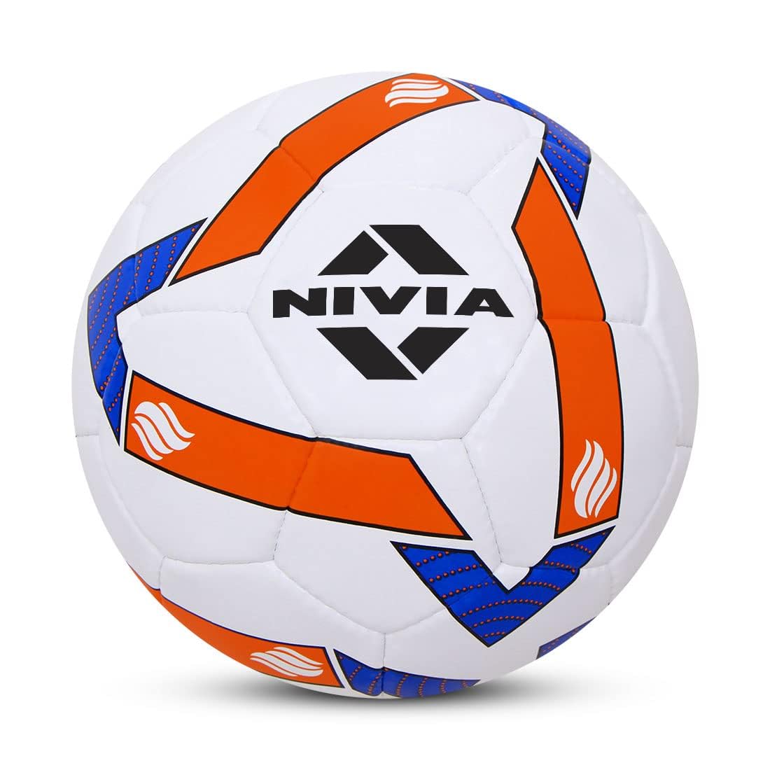Nivia Shining Star Football, Size 5, 32 Panel, Rubberized Stitched, Multicolor, for Hard Ground, Wet & Grassy Ground, Artificial Turf-image-39