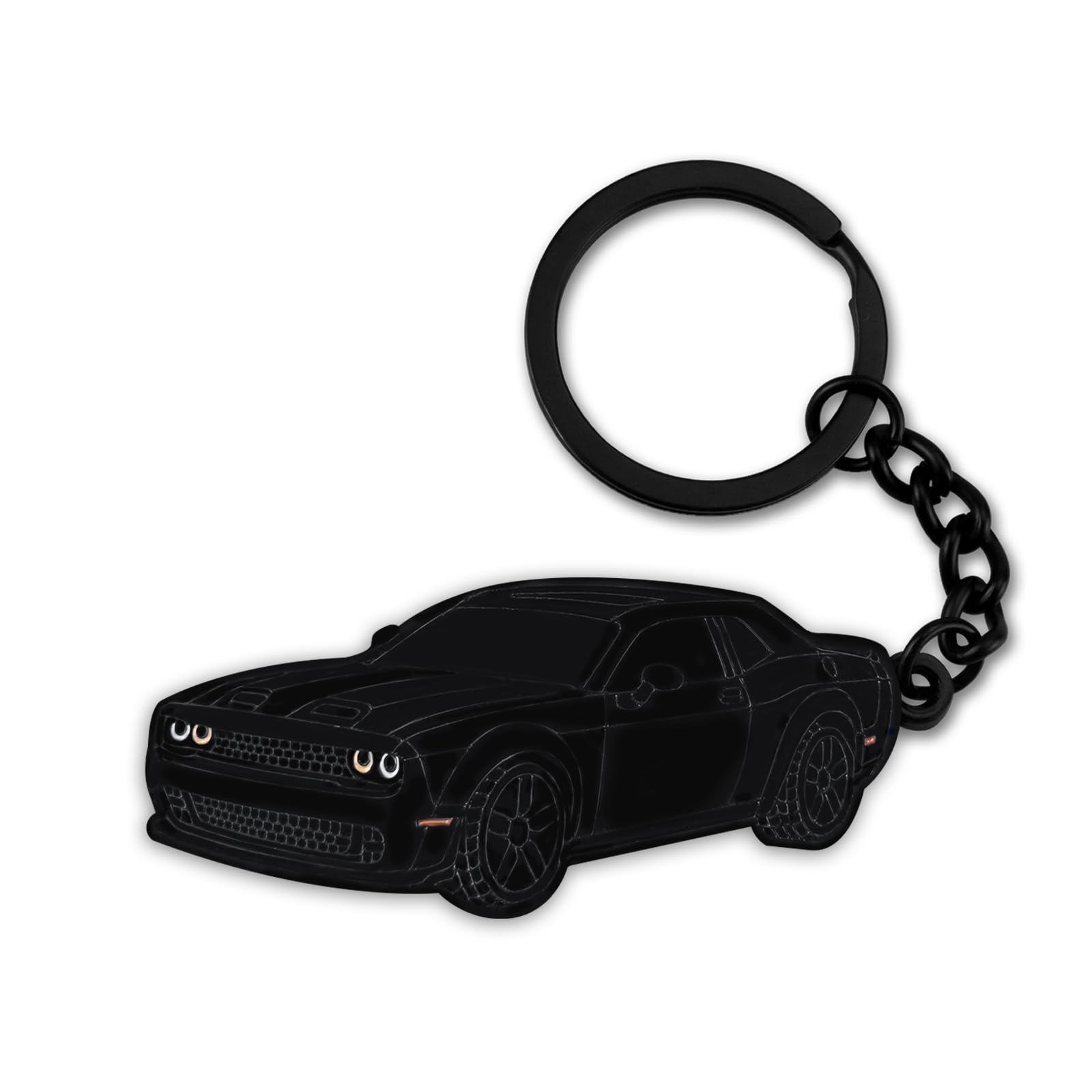 For Dodge Challenger Hellcats Dakota Charger SRT Avenger Durango Keychain，For Dodge Challenger Accessories 2015-2022