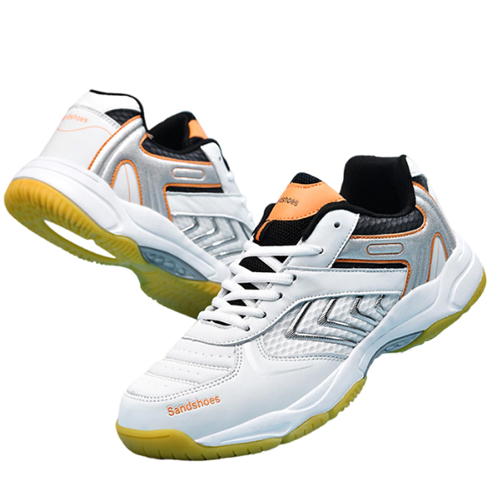 Zapatos De Bádminton,Zapatillas De Tenis,Zapatillas De Tenis De Mesa,Zapatos de Squash,Antideslizantes,con absorción de Golpes,para Squash,Tenis de Mesa,ráquetbol y Voleibol