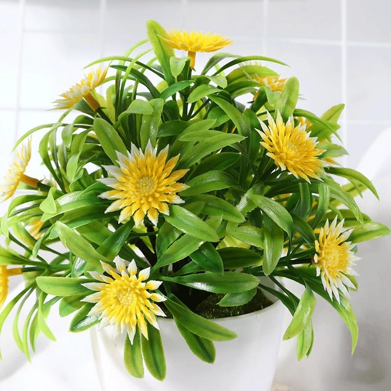 Plante simulée sans entretien pour éliminer les fleurs fanées dans votre salon - 5