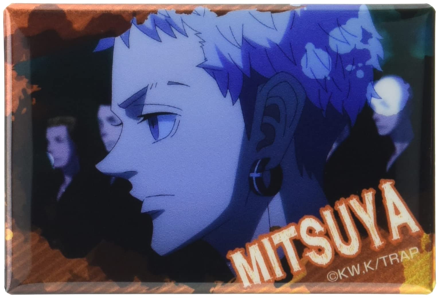 Amazon | TVアニメ 東京リベンジャーズ ホログラム 缶バッジ 三ツ谷隆