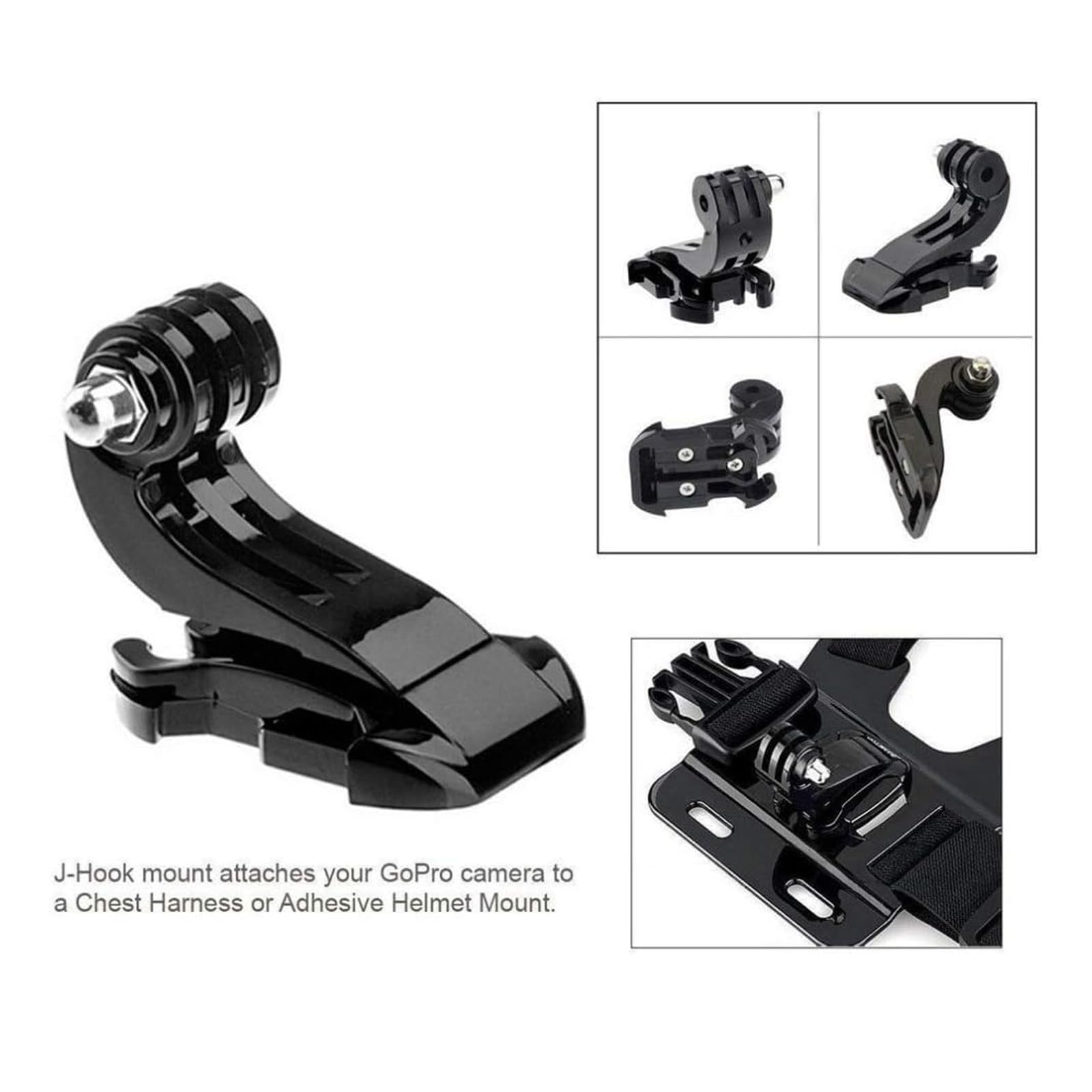 Adjustable Chest Mount Harness for Insta 360 X5 X4 X3 X2 X ACE Pro ONE RS R GO 2 3, Chest Strap Body Mount for Gopro Hero Series and Fusion Max, DJI OSMO Action, AKASO and Most Action Cameras 2