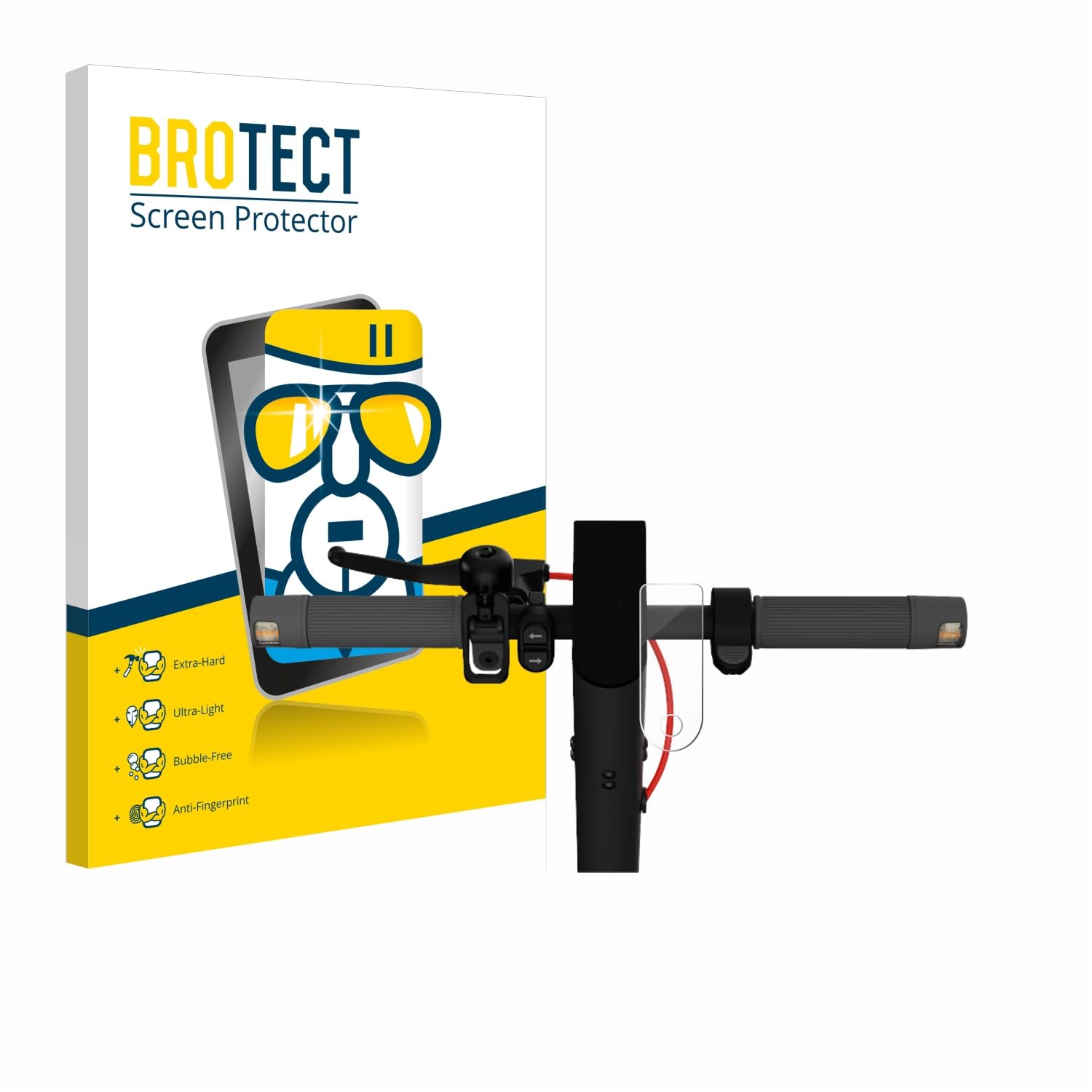 BROTECT Film Protecteur Verre 9H Pour Xiaomi Mi 4 Pro (2e Gen.) [Anti