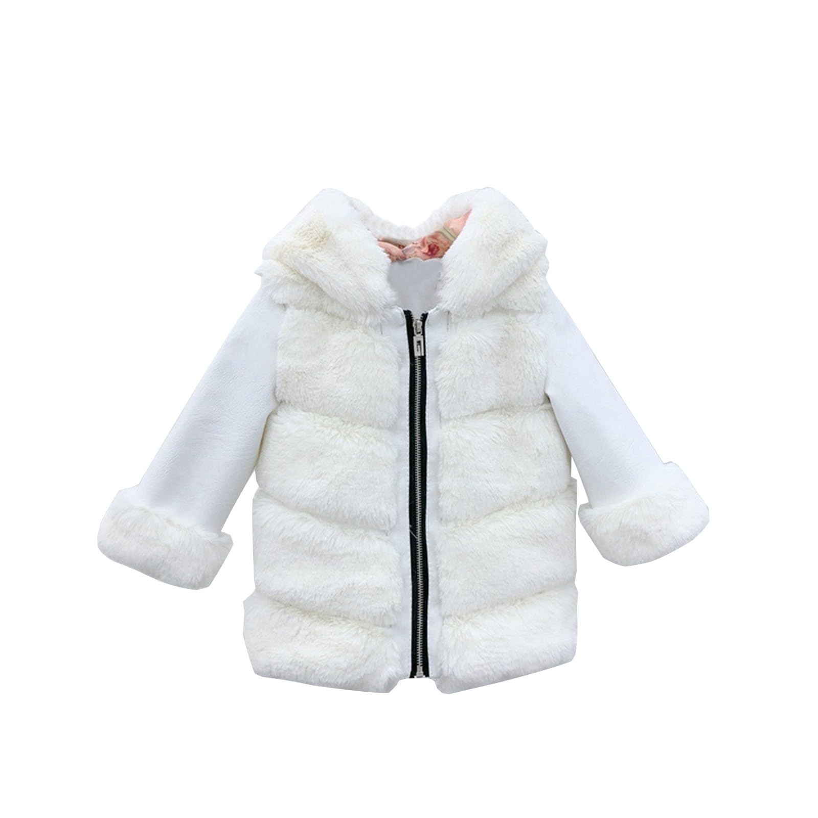 Giubbotto Estivo Bambina Cappotto da bambina per bambina Cappotto invernale addensato antivento Giacca da bambino in caldo pile con bottoni Giubbotto Bambina Pelliccia