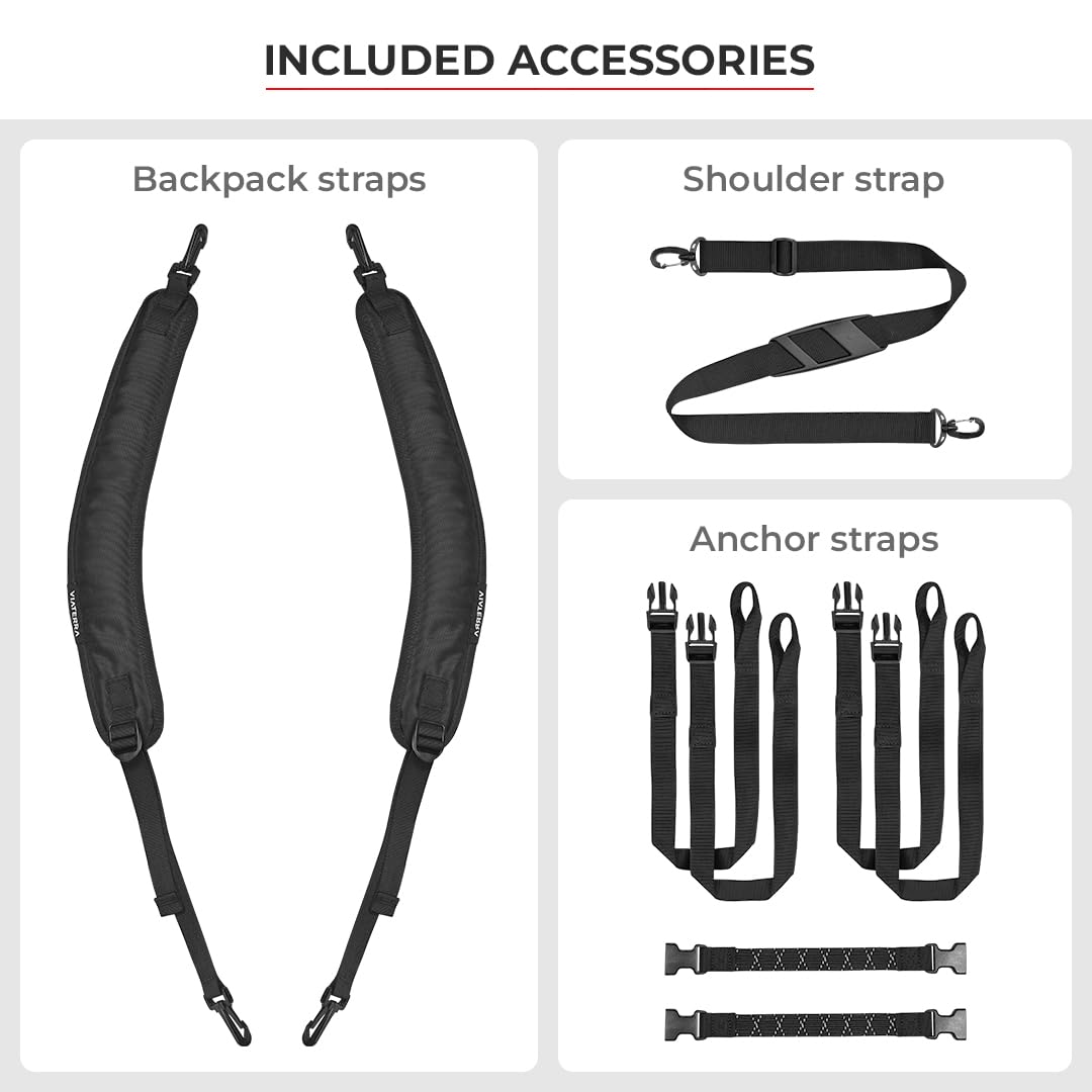ViaTerra Nylon, PVC Drybag 55L Motorcycle Tailbag - 100% Waterproof Dry Bag I Universal Luggage & Works On All Motorbikes I No Modifications Or Saddle Stay/Rack Needed I Suitable As Travel Accessories - Image 4 thumbnail