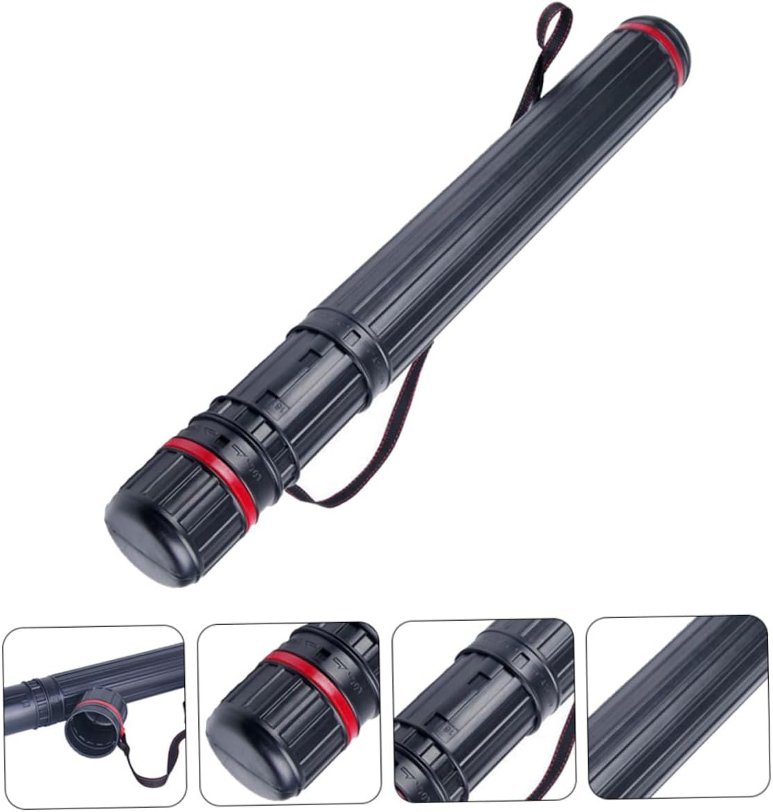 VANZACK 2pcs and Pot Arrow Holder Telescopic Arrow Tube Strap for Recurve Hunting