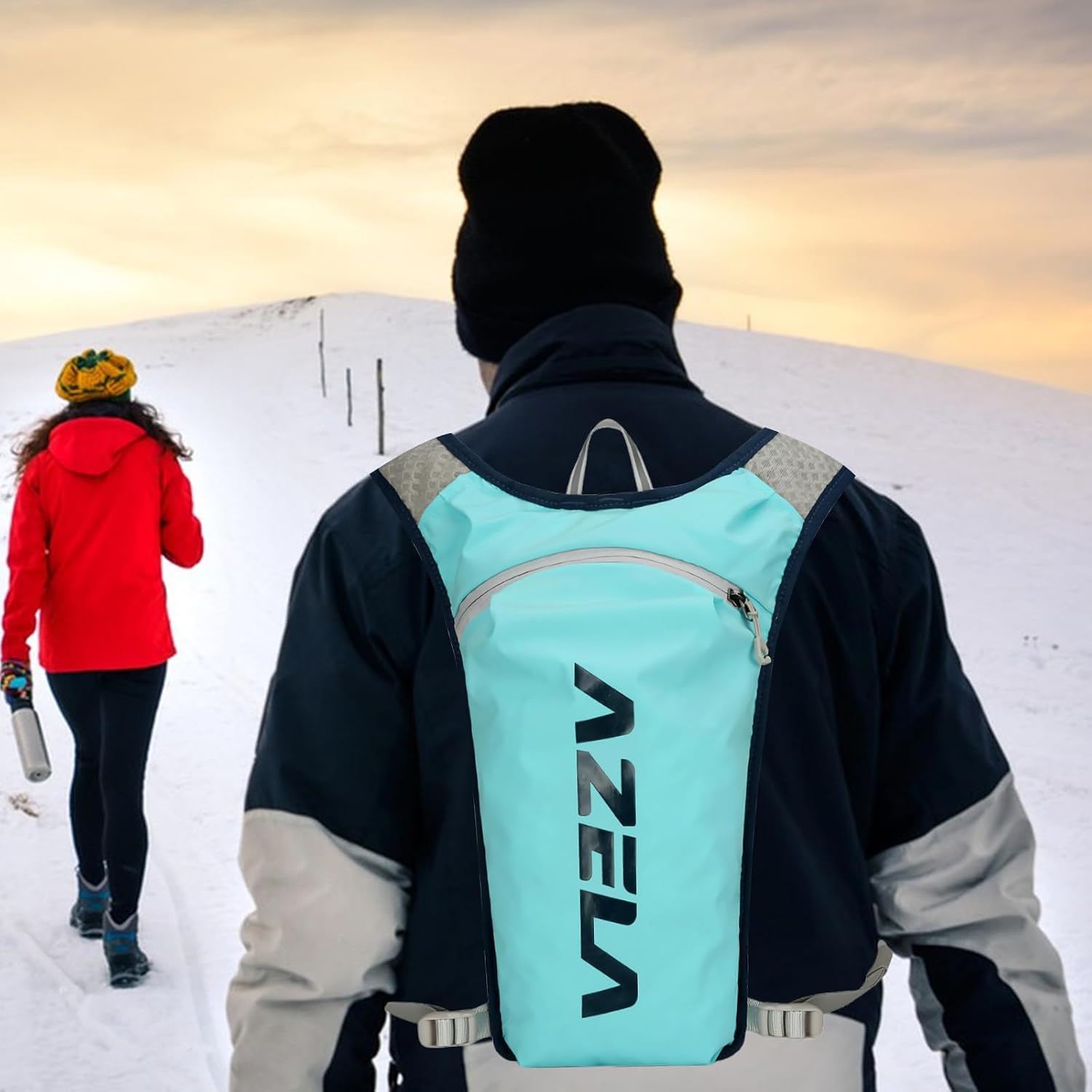 Running Vest,Hydration Running Vest Without Water Bladder & Water Bottle,Hiking Running Backpack for Men and Women