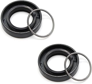 Seal Washer ID 26/27mm Nitrile Rubber Oil Seal TC-26/27 * 34/35/37/38/47/48/52/55 * 6/7/8/10 Nitrile Double Lip Oil Seal Gasket Lip (Color : 2pcs, Size : 26x37x7mm)