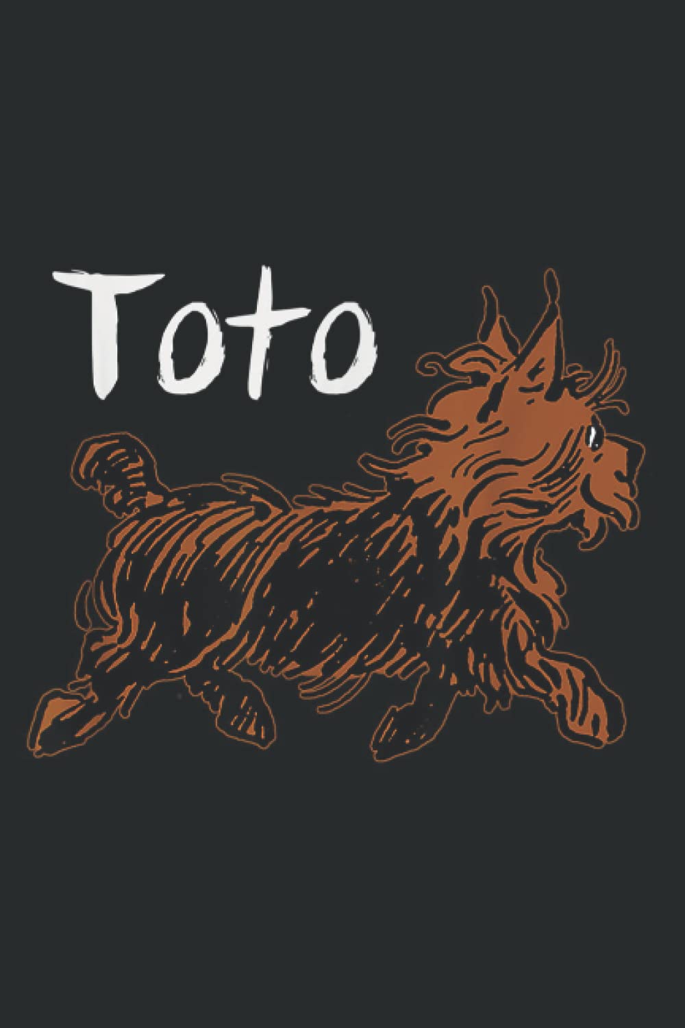 Toto Dog Funny Fairytale: Lined Journal with 6x9 inches, 120 Pages For Memo Diary, Perfect for School, Office