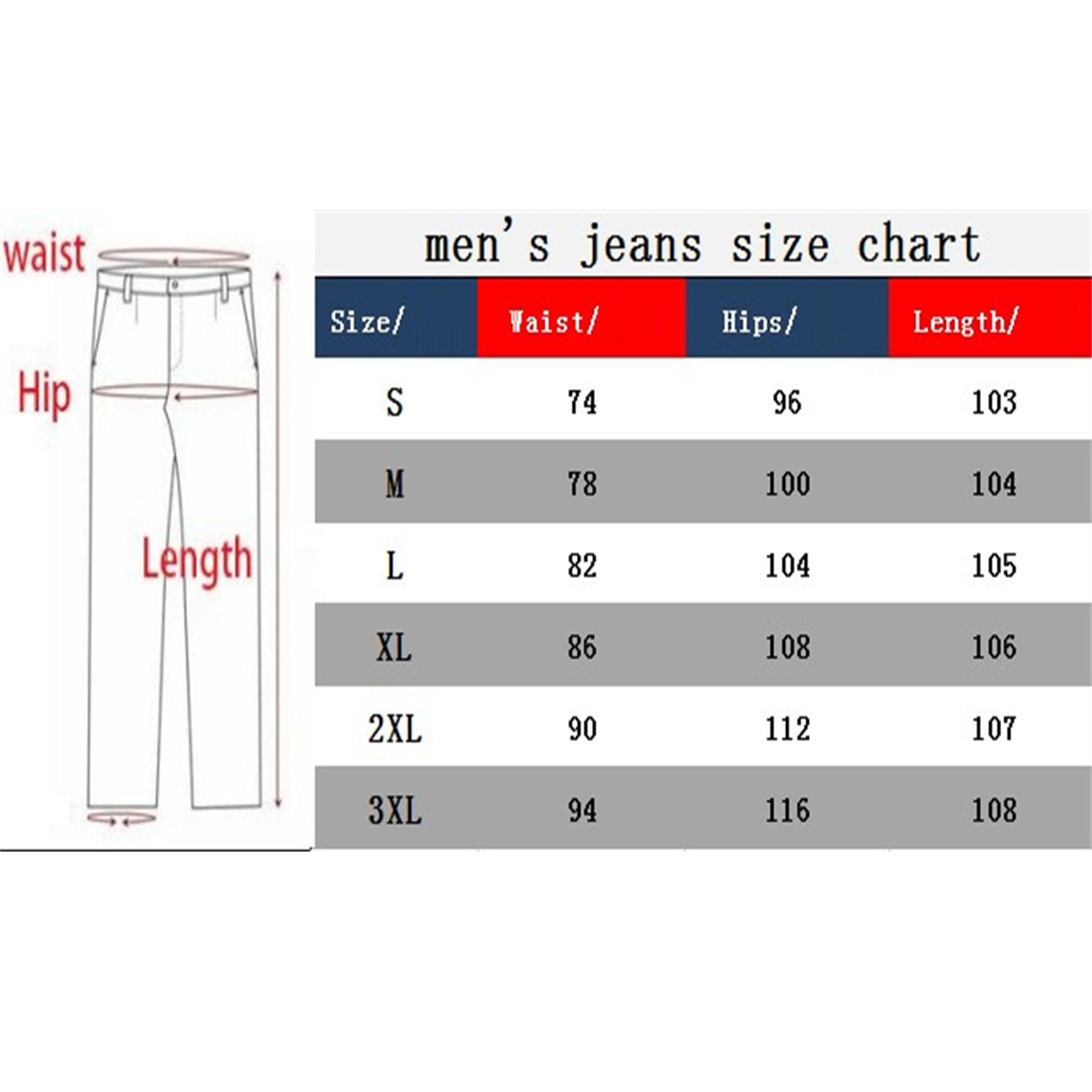 Jeans for Men Classic Overalls Stretch Retro Denim Pants Straight Casual Slim Fit Denim Trousers with Pockets (Black1,XX-Large)