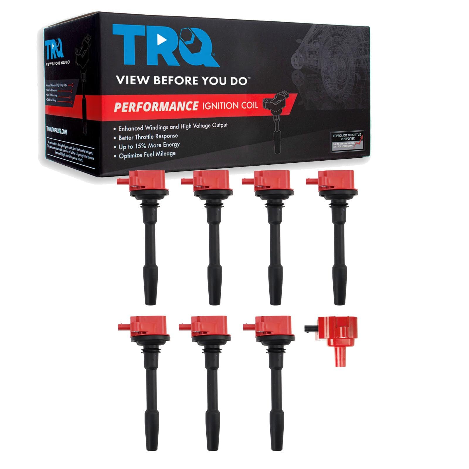 TRQ Performance Ignition Coil Set for Ford F-150