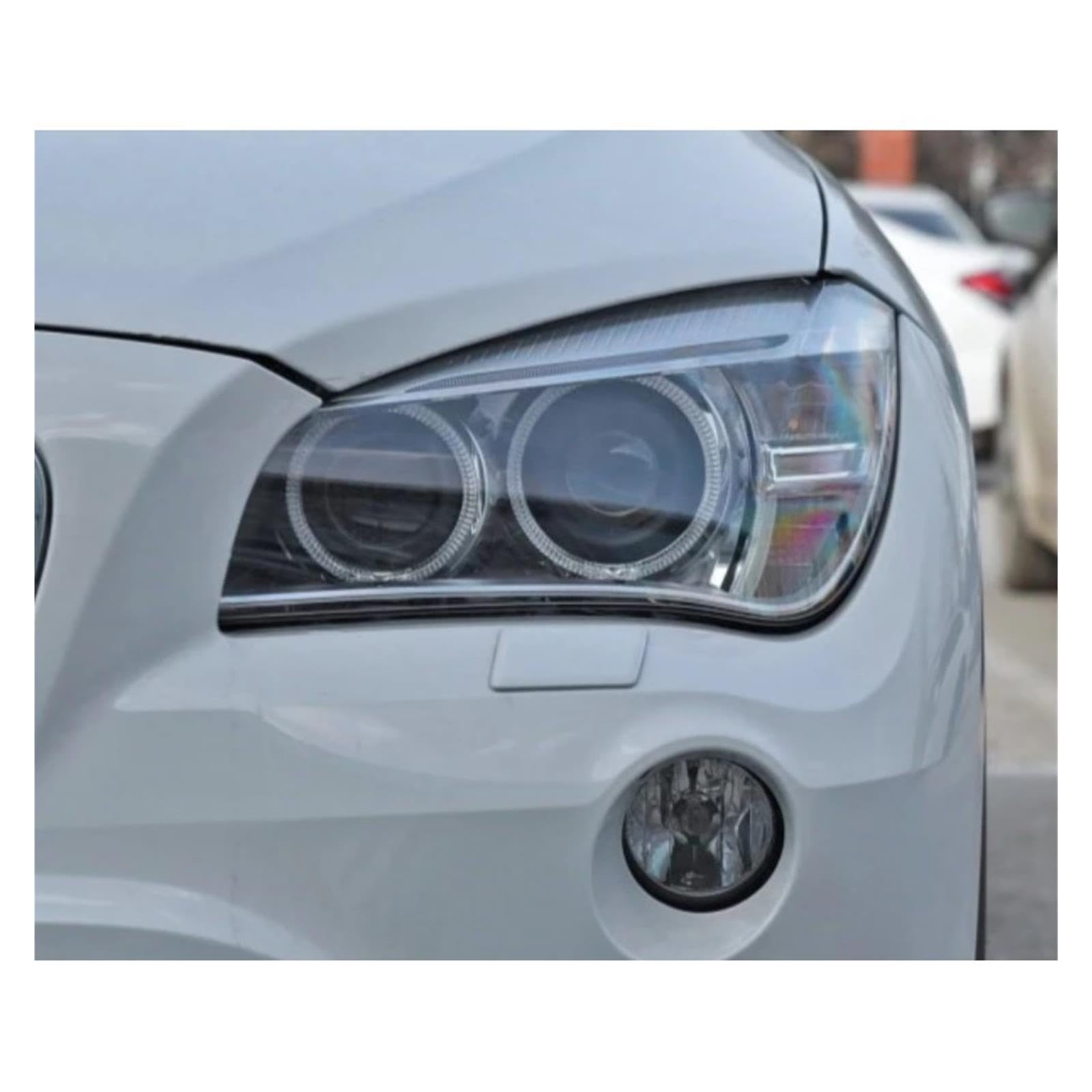 Mercado De Accesorios Cristal Del Faro Para BMW Para X1 E84 2010-2015 PVC
