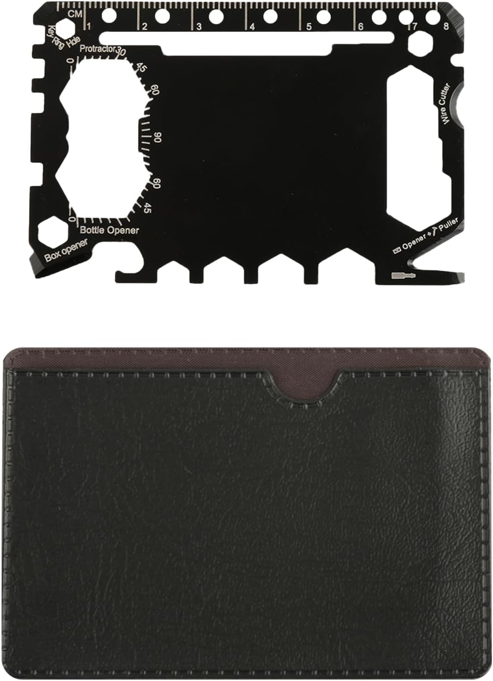 Rumyve 46 in 1 Multi-Tool Card, Stainless Steel Portable Gadget, Outdoor Camping Multi-Tool Accessory, Good for Gifts Rumyve 46 in 1 Multi-Tool Card, Stainless Steel Portable Gadget, Outdoor Camping Multi-Tool Accessory, Good for Gifts