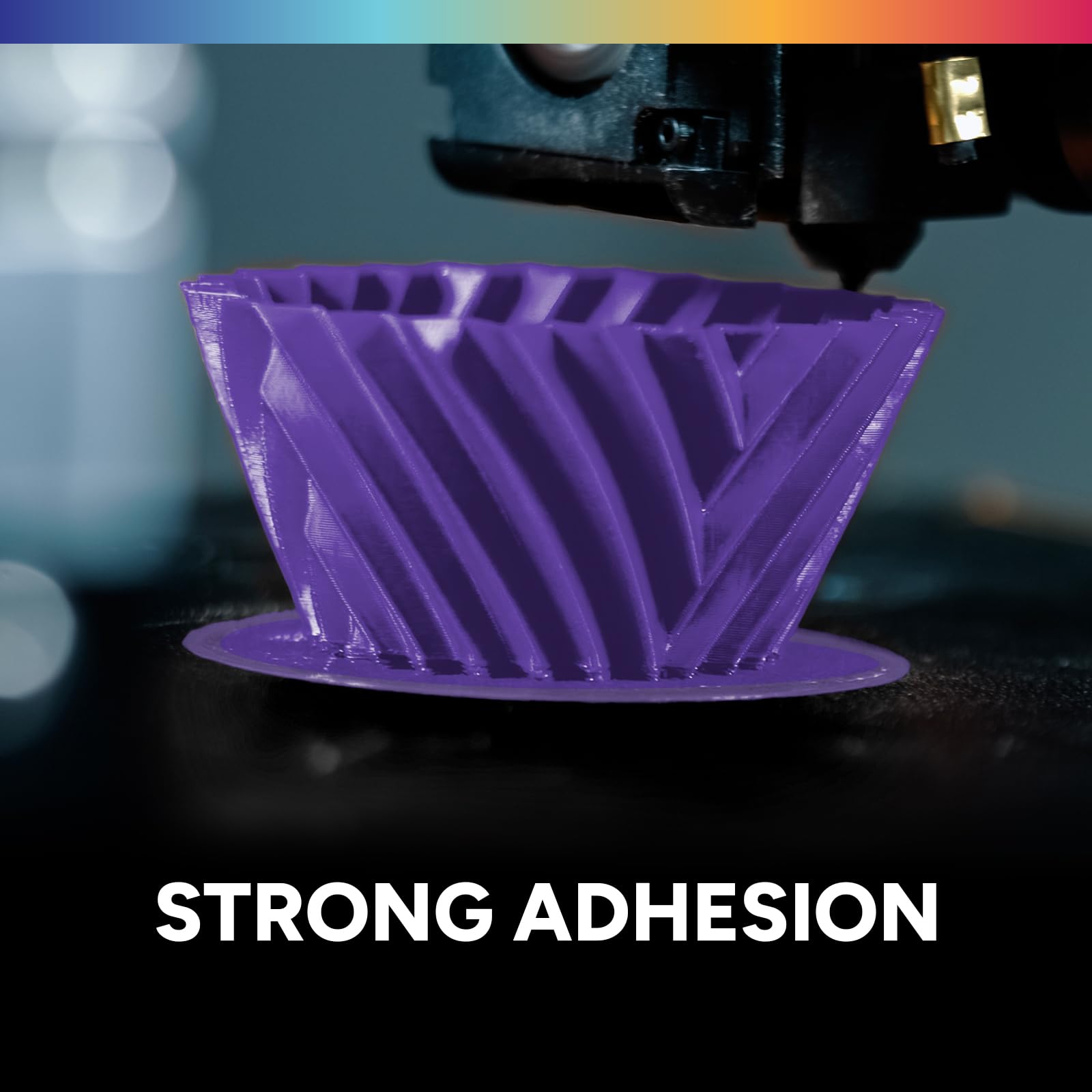 OVERTURE 2 kg PLA wkład filament 1,75 mm do drukarki 3D, opakowanie 2 szt. 1 kg PLA do szpuli wielokrotnego użytku firmy Bambu Lab, dokładność ± 0,02 mm (fioletowy+zielony)