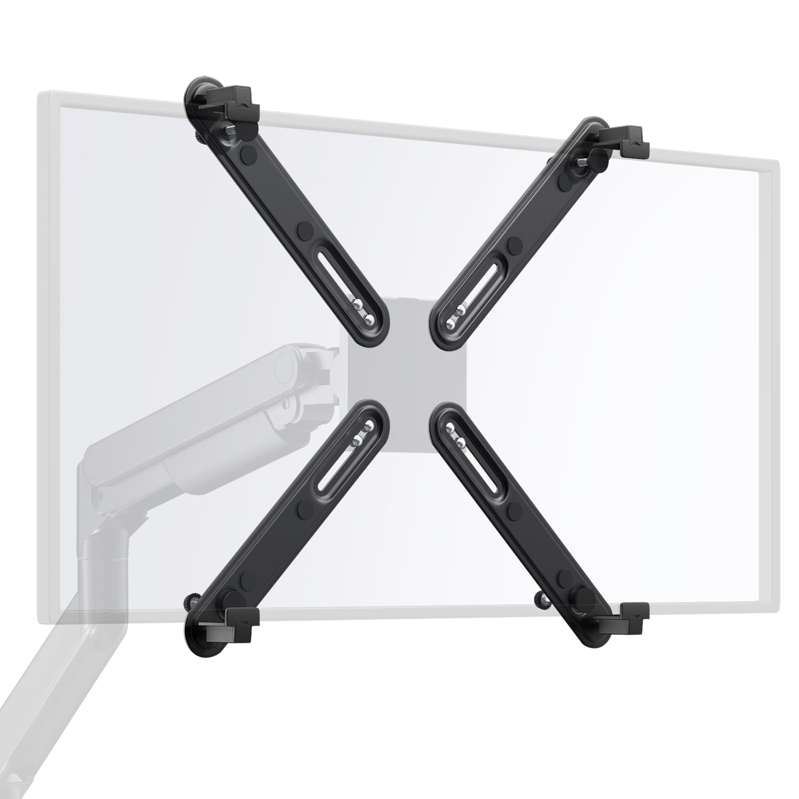 Amazon.co.jp: ACCURTEK モニターアーム 無VESA穴調節器 17~32インチ用