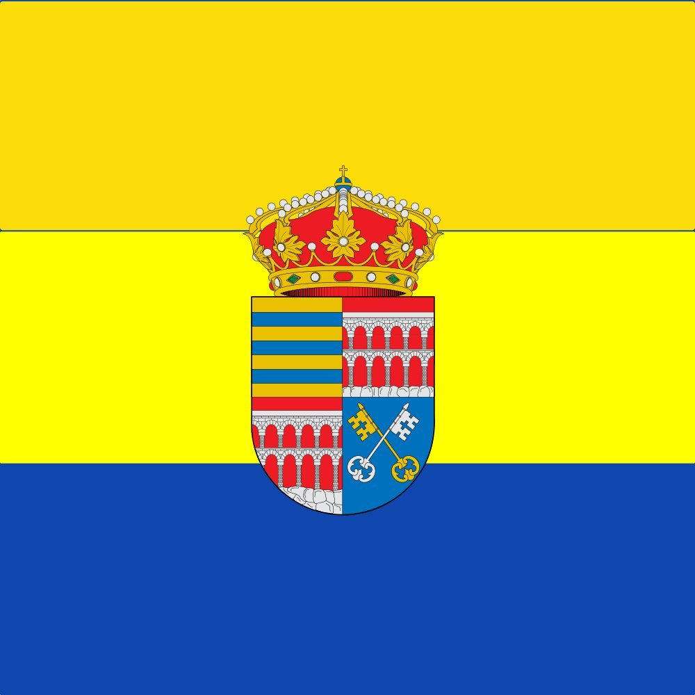 Drapeau Monterrubio Fajada de oro 1.35m² pour mât extérieur