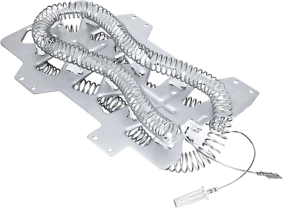 Heating Element for Samsung Dryer, Dryer Heating Element DC47-00019A Replacement for Samsung DV42H5000EW/A3, DV448AEP/XAA, DV456EWHDWR/AA, DV330AEB/XAA Dryers