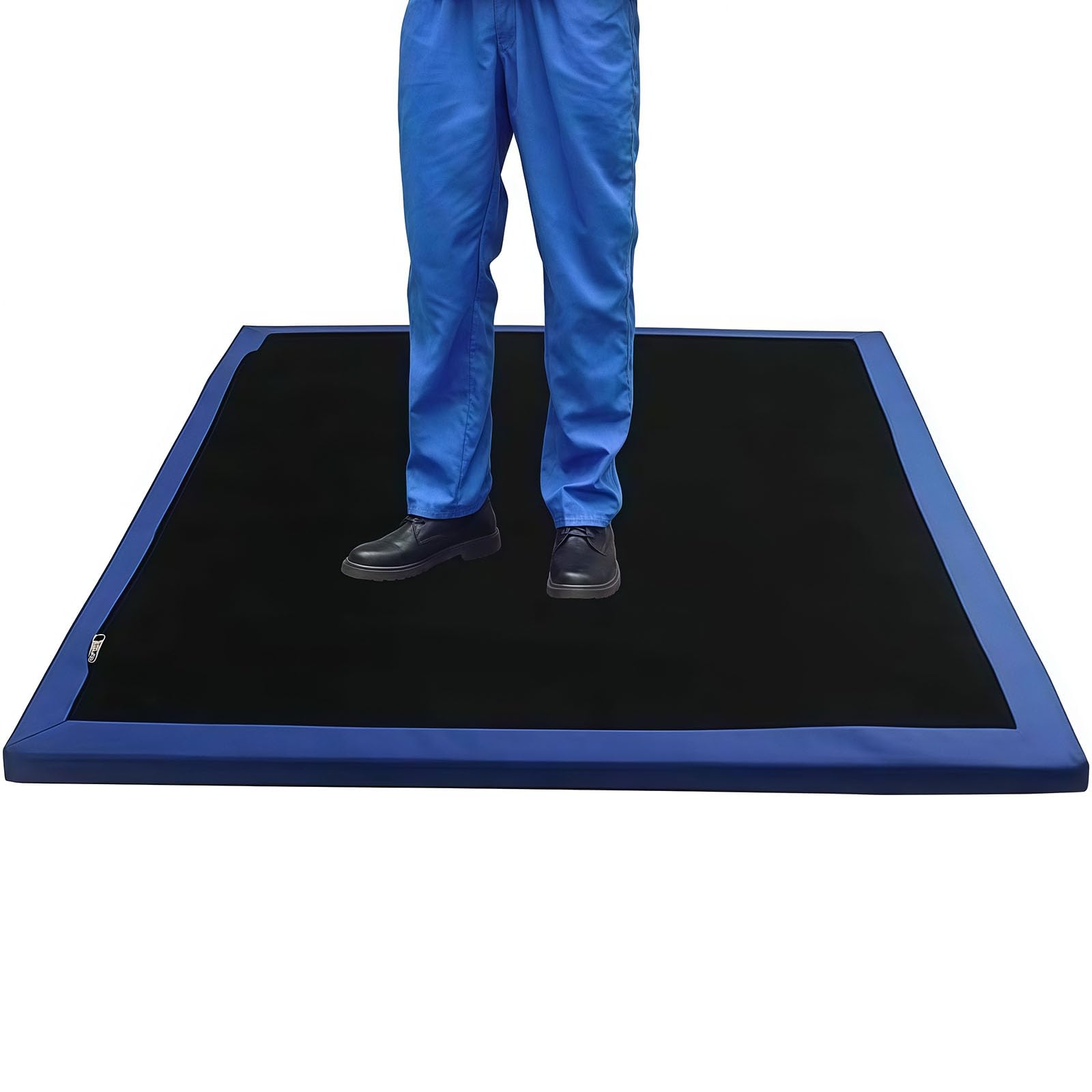 Tapete desinfectante de zapatos, tapete de entrada desinfectante, felpudo de esponja para uso en puerta delantera en hospitales, laboratorios y cría de animales, desinfectante de zapatos