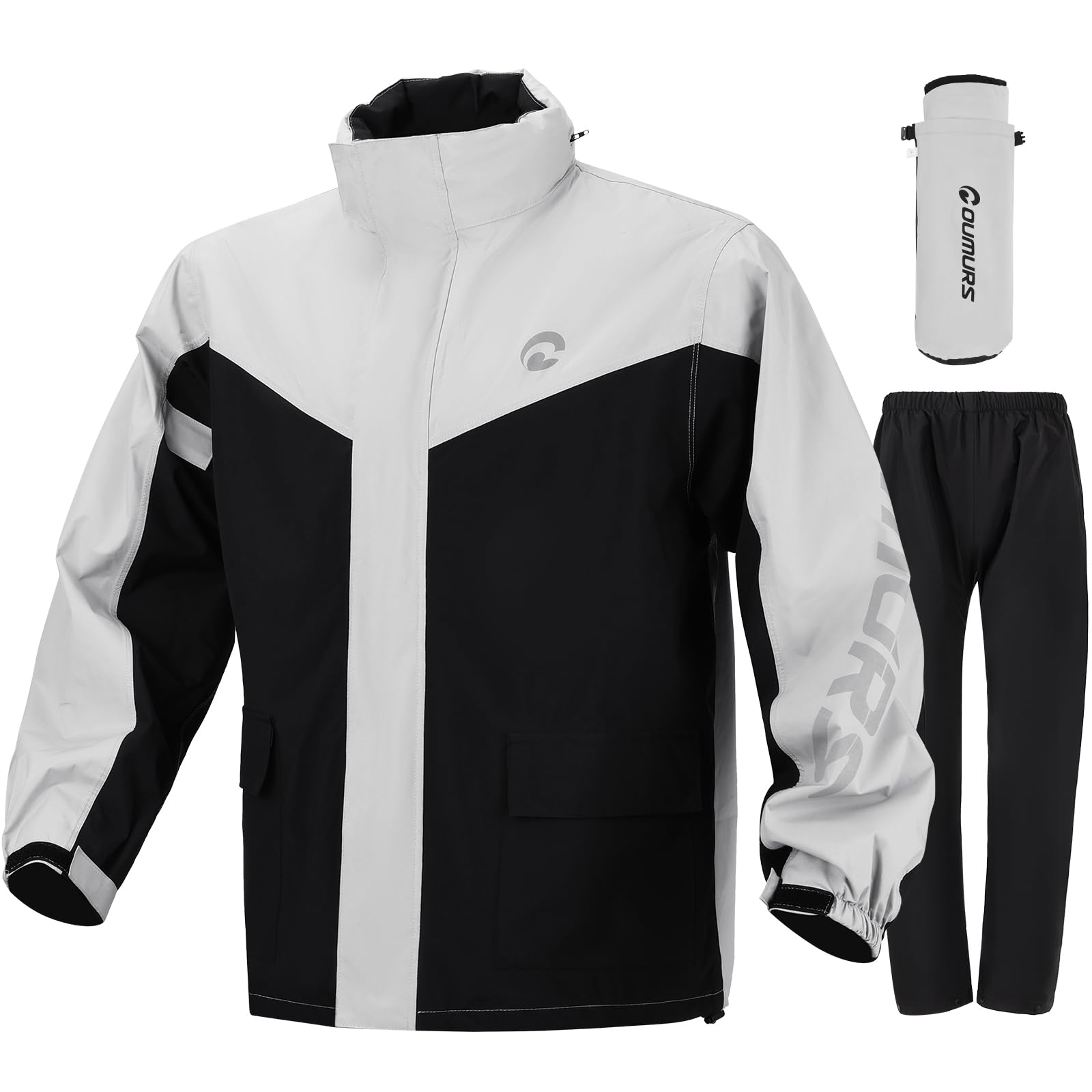 Oumurs Men's Rain Suit
