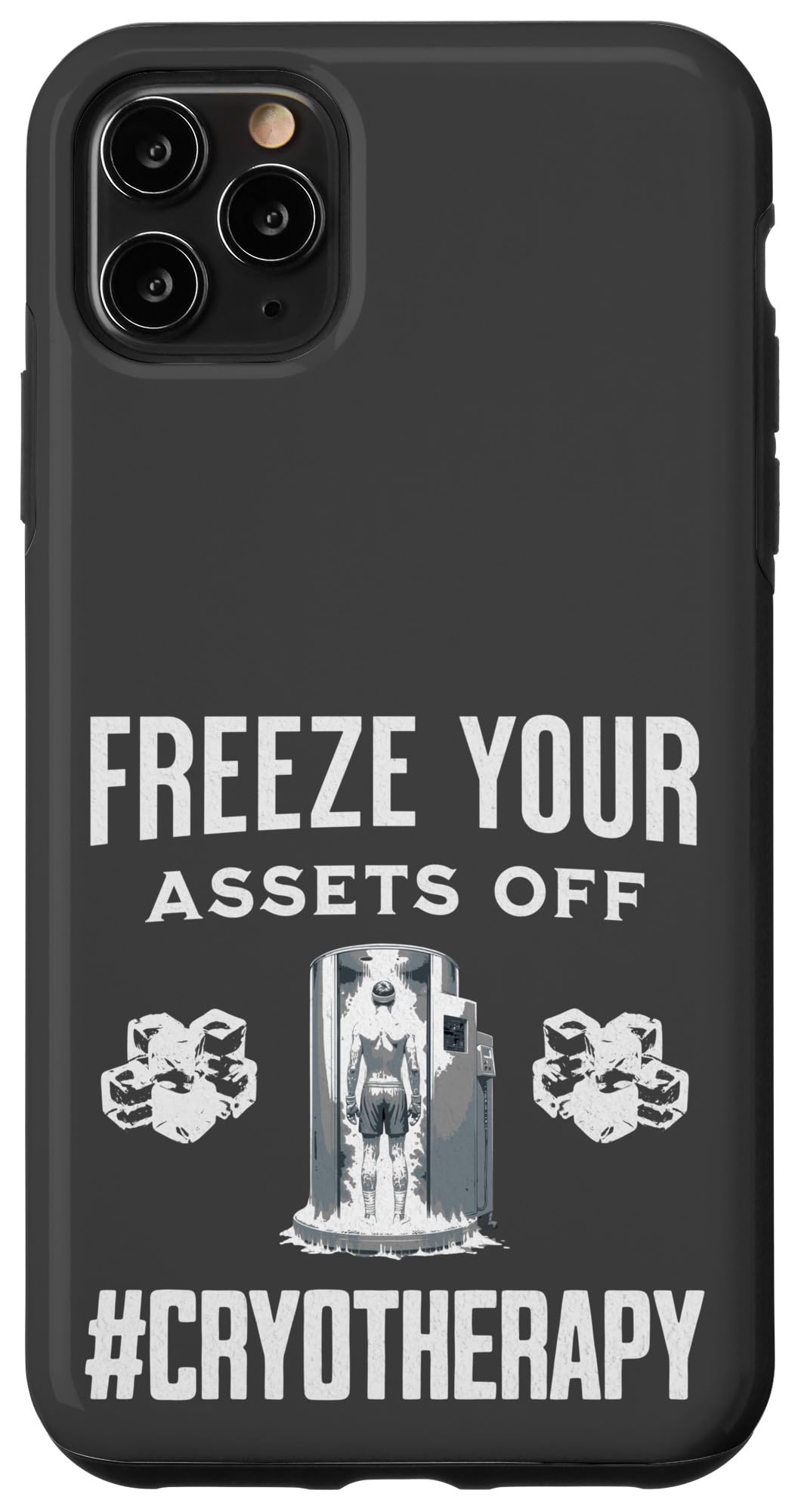 iPhone 11 Pro Max Cool Recovery: Frosty Fitness & Cryo Community Fun Case
