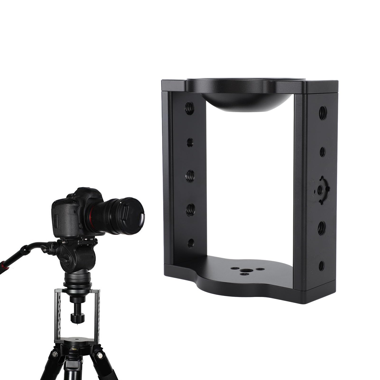 Amazon | 75mm ビデオカメラ DSLR レールスライダー用 三脚雲台ボウル 