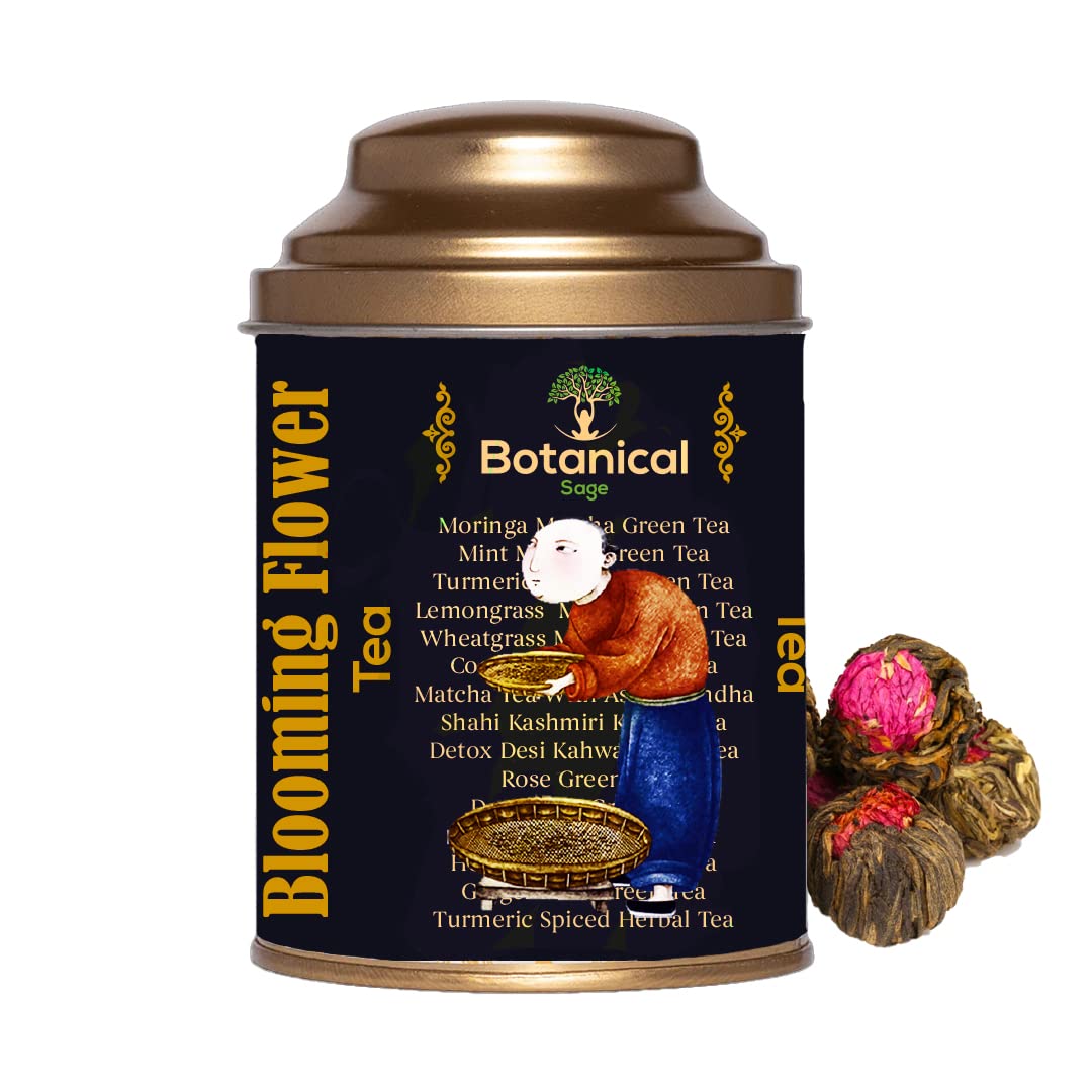 Botanical Sage- Blooming Flower Tea 50g | Hand Woven | Selected | Luxury Tea (B0BM9KHN6M) Amazon Price History, Amazon Price Tracker