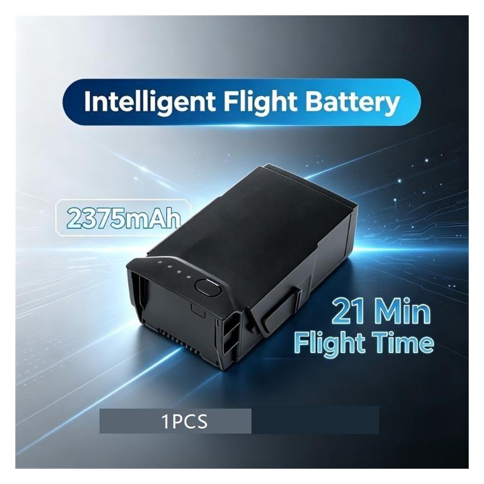 Batteria di Volo Intelligente da 2375 mAh 1 PC, Compatibile con DJI Mavic Air Drone