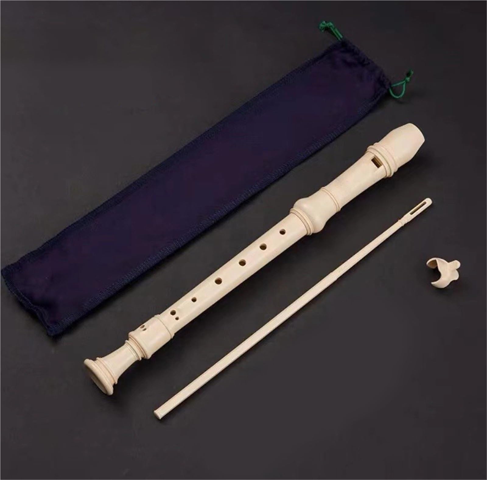 Flauto Dolce Professionale Flauto Dolce Soprano (diteggiatura Tedesca) Strumento A Fiato In ABS Di Grado Professionale A 8 Fori Per Principianti Adulti