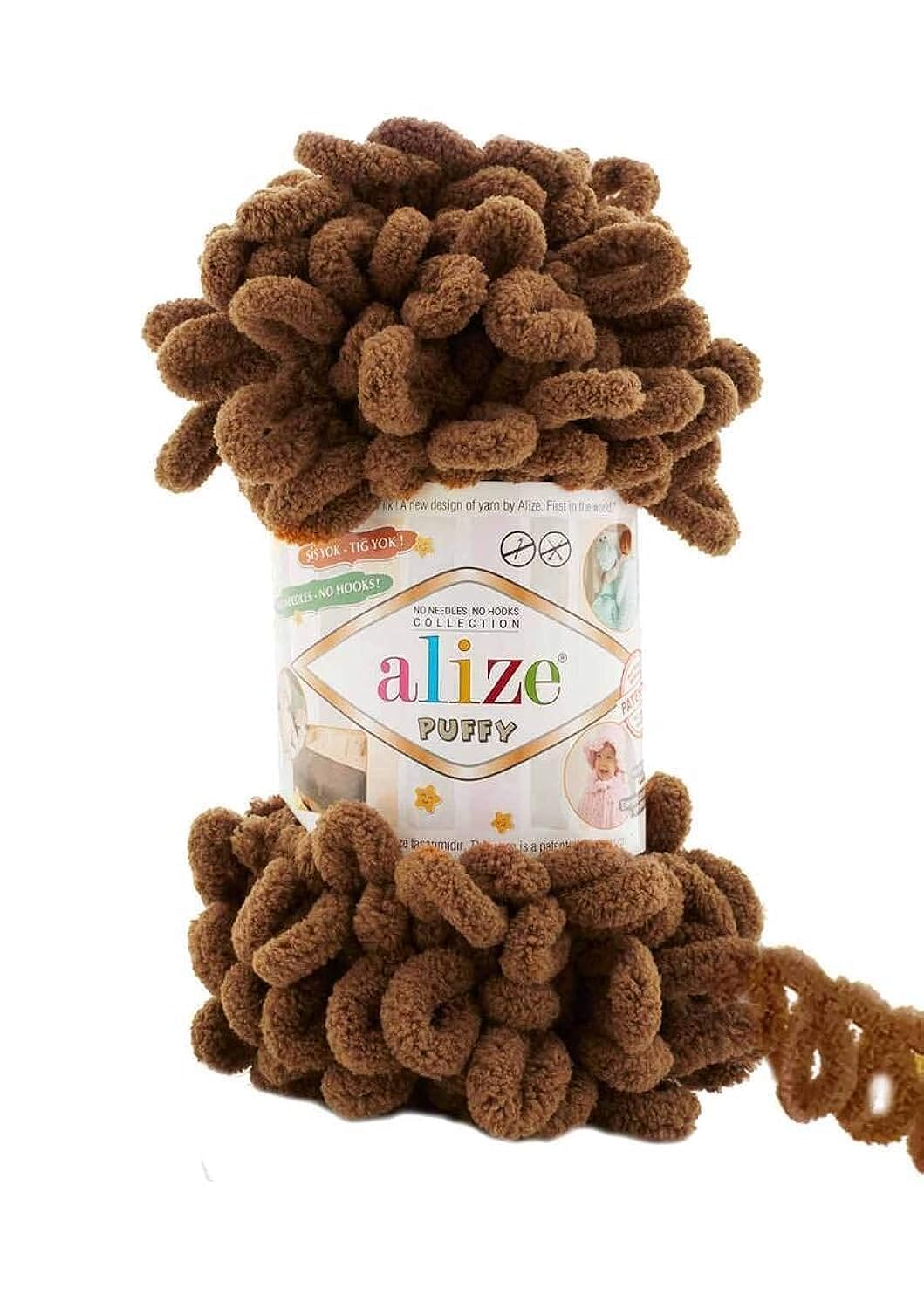ALIZE Puffy Hand Knitting (Coffee Mocha 321)