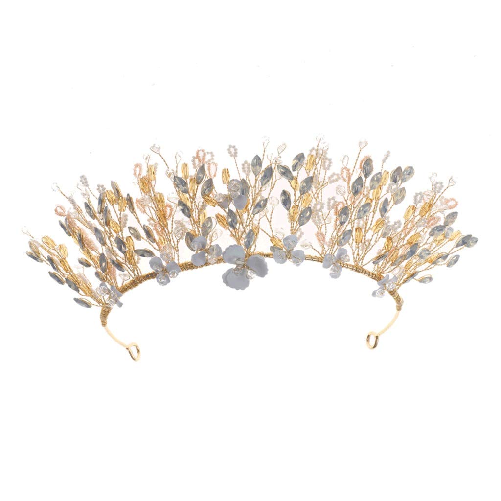 Serre-tête Couronne Diadème Style Forêt Fiançailles Mariage Accessoires Cheveux Bijoux Fée Nuptiale