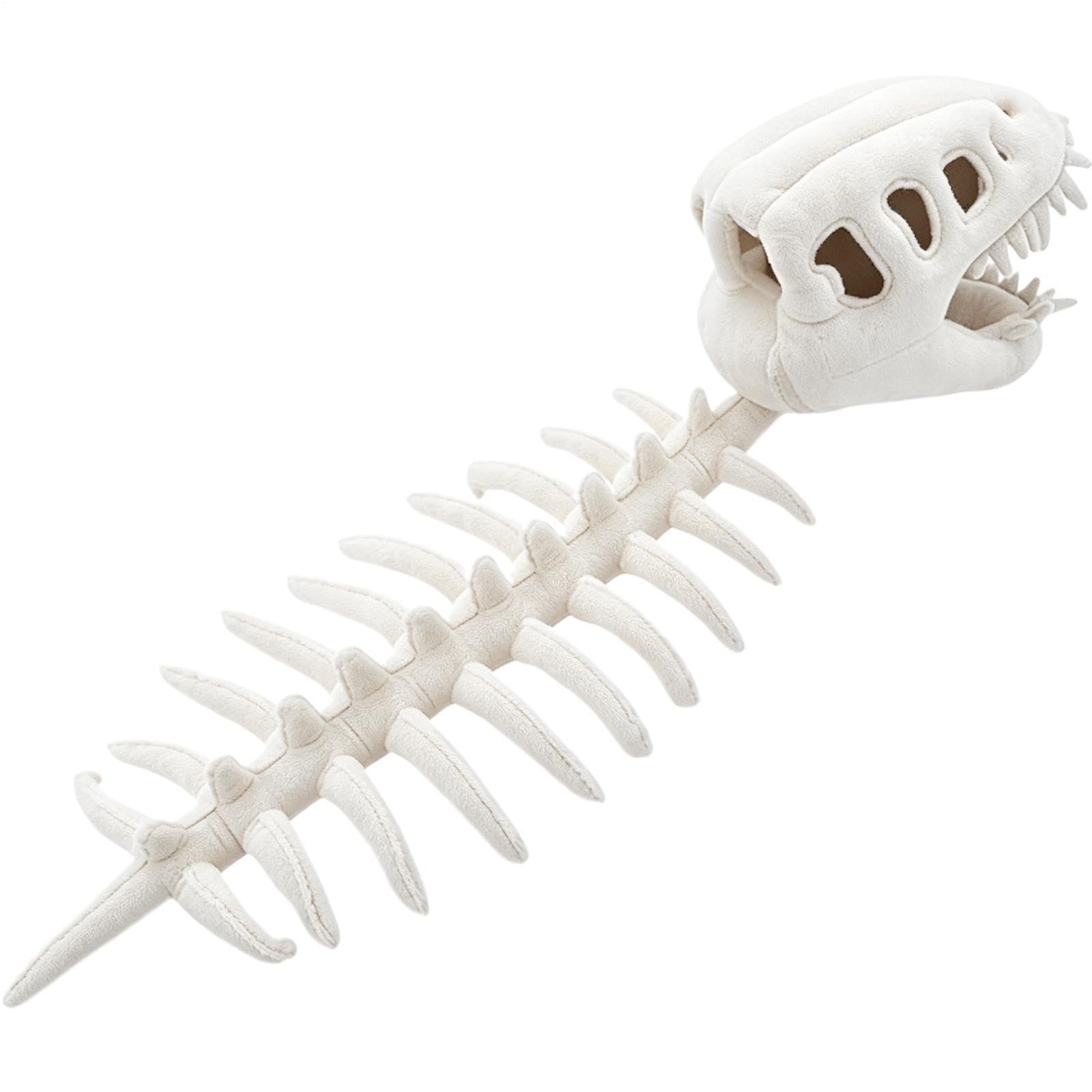 3D Plush Dinosaur Skeleton Costume, Easy And Quick Wearability, Plush, Wearable Soft Fossils Outfit, Dinosaur Fossils Costume, Skin-Friendly Material, For Adults Teens Children