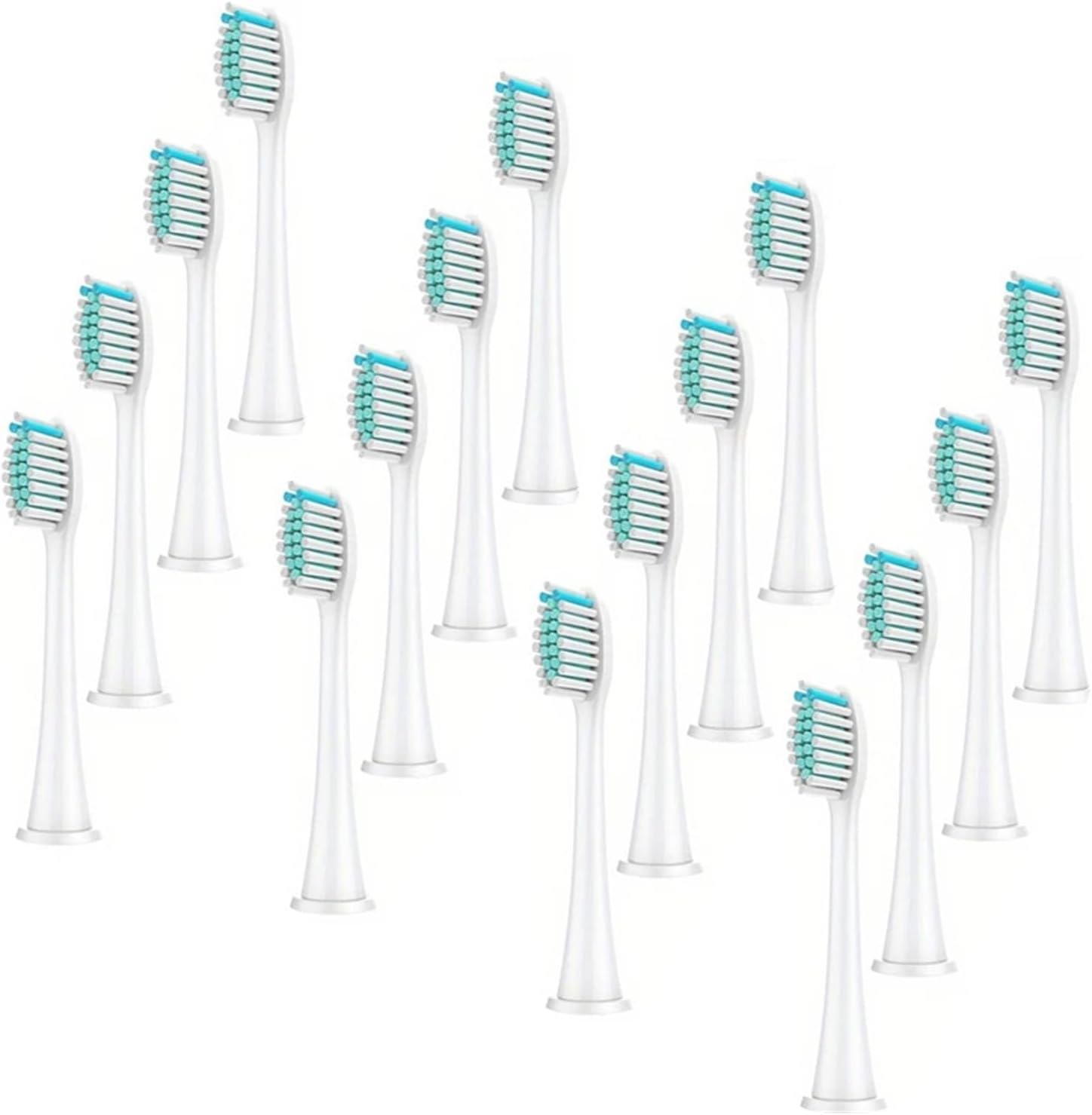 Electric Toothbrush Head, Replaceable Sonic Electric Toothbrush Head, Suitable for Electric Replaceable Brush(Black 8pc)