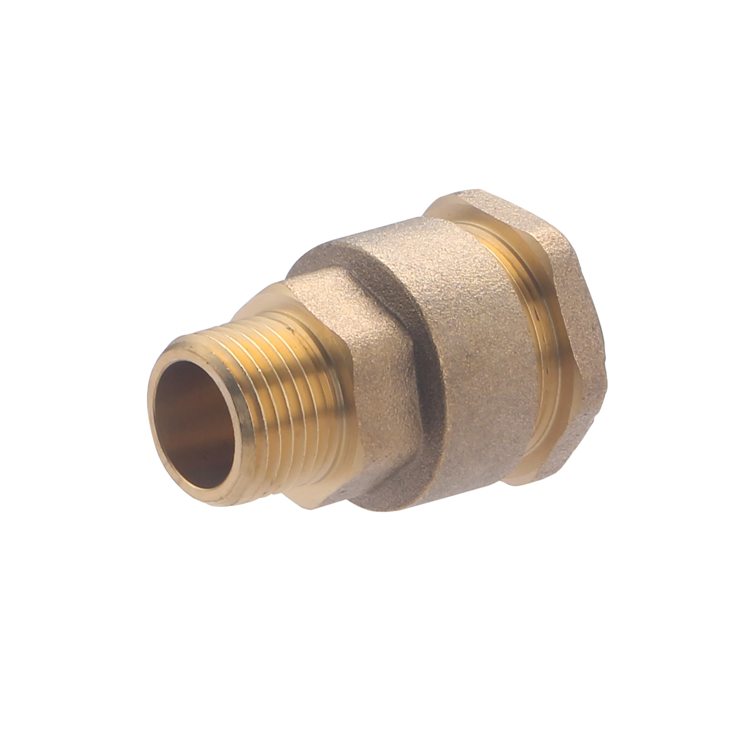 Raccord PE Laiton Mâle Ø21 - Mâle 15x21 (1/​2) NOYON & THIEBAULT