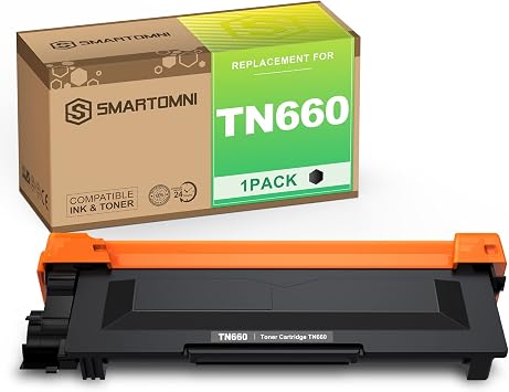 TN660 Toner Replacement for Brother TN660 Toner Cartridge 1Pack High Yield