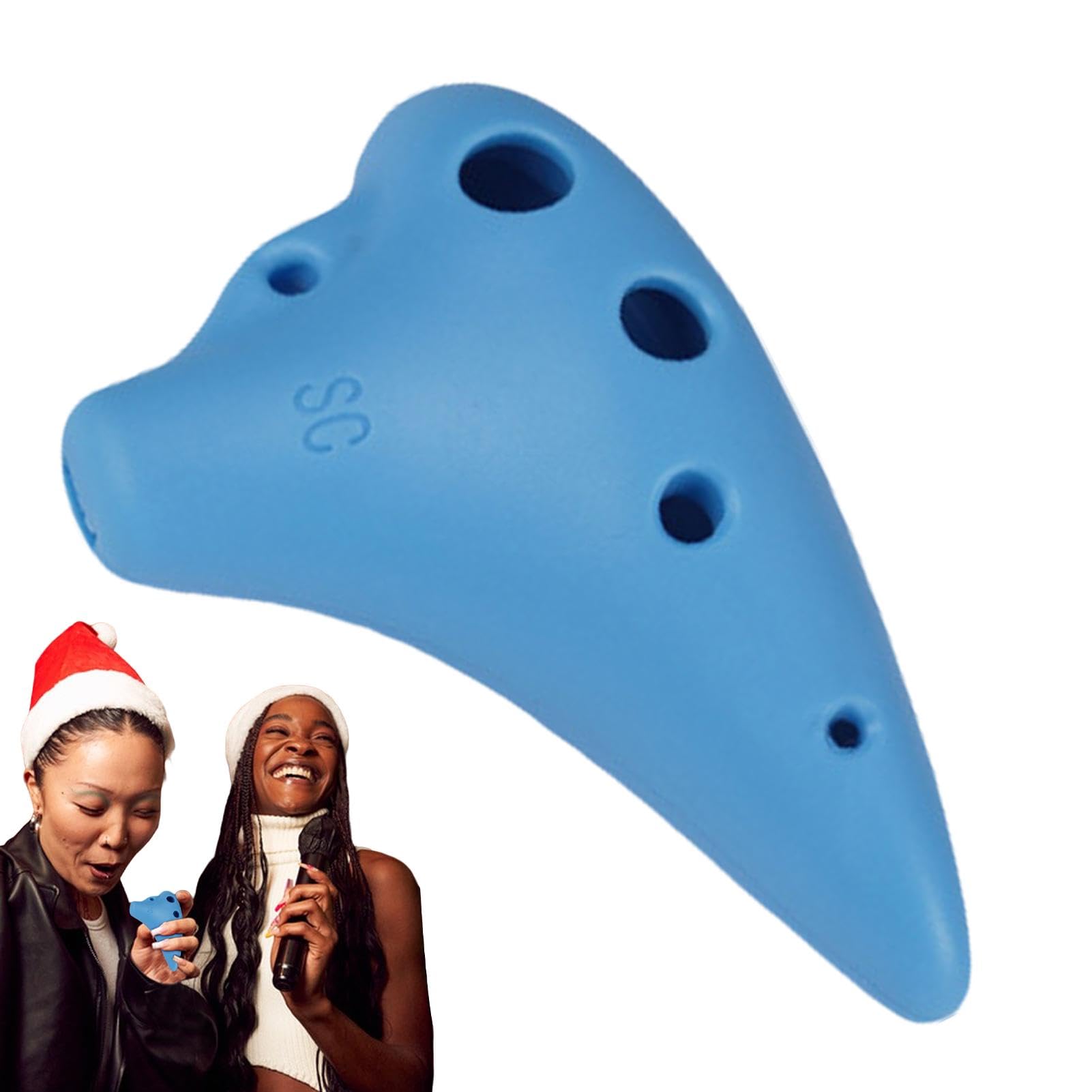 Vbnuyhim à 6 Trous, Flûte SC Key à 6 Trous, Livre De Chansons Tutoriel, Instrument Portable Pour Collectionner Des Instruments De Musique Pour, Adultes, Débutants