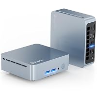 Glorlin Mini PC AMD Ryzen 5 3501U(fino a 3,7 GHz)