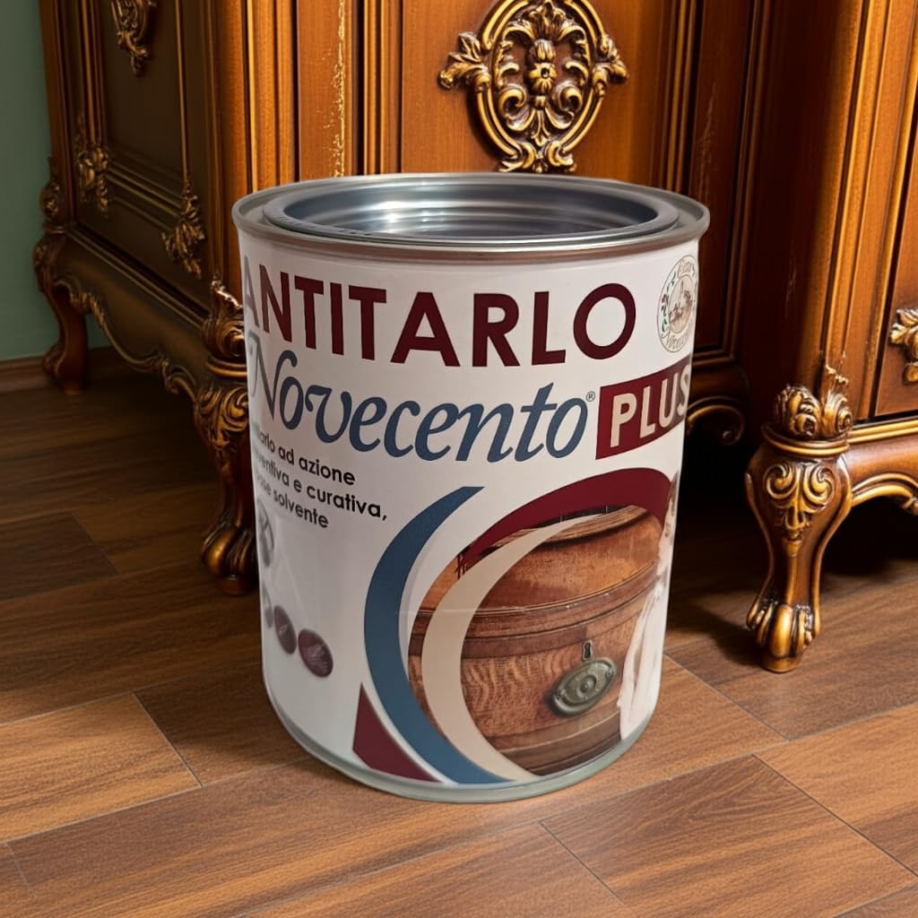 Antitarlo Novecento Plus 750 ml Liquido Professionale Protezione Mobili Arredi Legno Trattamento Preventivo Curativo