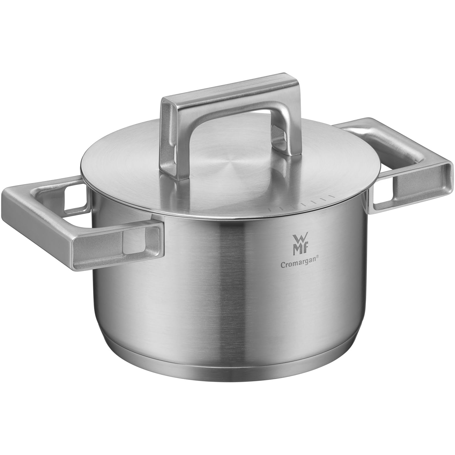 Pentola Wecook! In Acciaio Inox 18/10, 2,5 Litri, Con Scala Di Misurazione Interna, Per Tutti I Fornelli (anche Induzione) E Forno