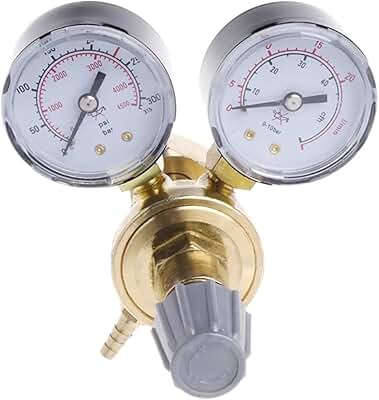 Regulador de presión para gas de protección Argon/CO2 a soldadora MIG/MAG WIG