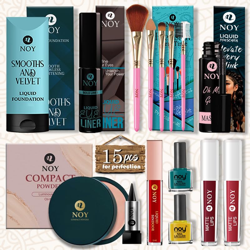 NOY Elegant Makeup Kit For Women Full Makeup Box, Perfect For Her Women'S Gift Box-picture-43