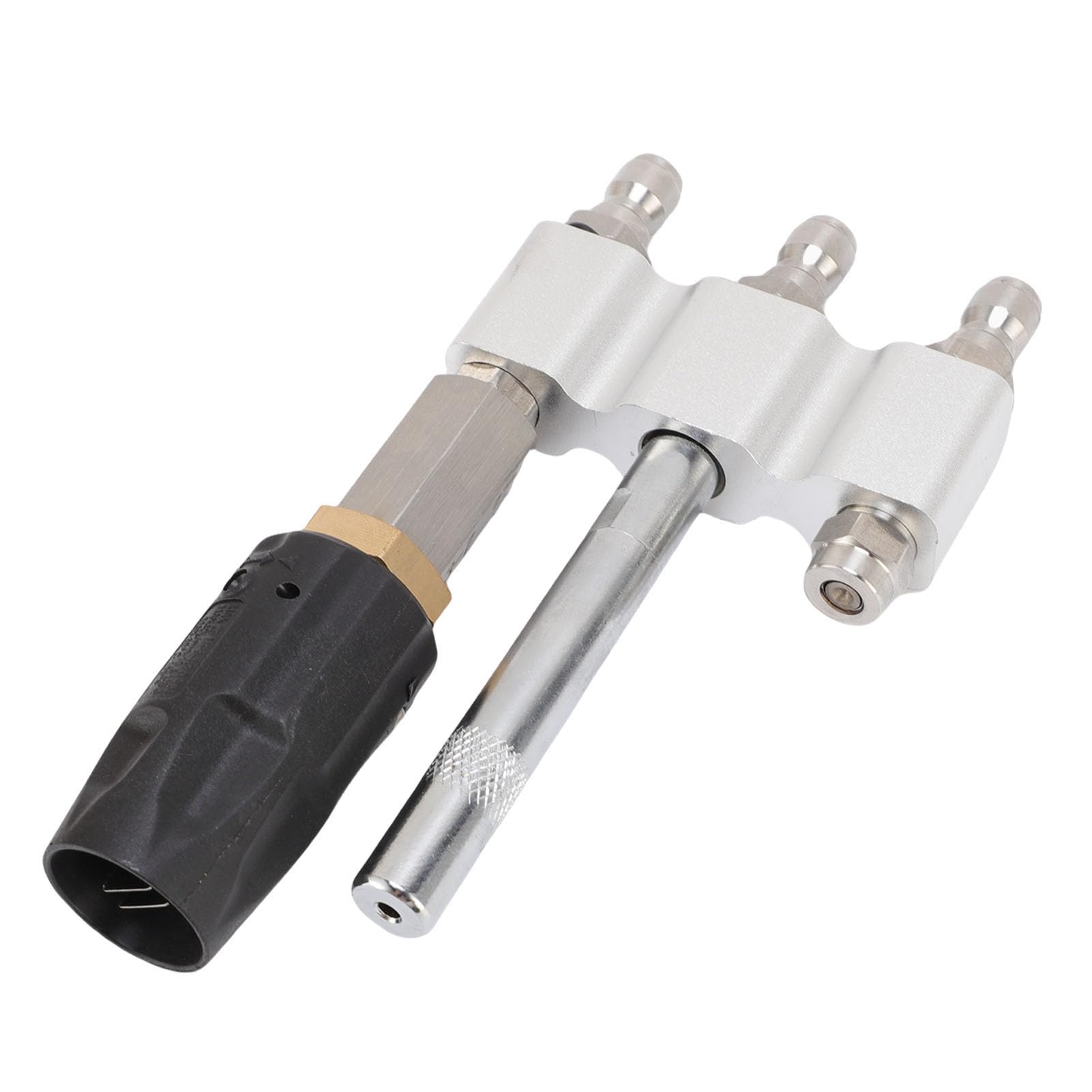 LiebeWH Ugello a Spirale M5 Punta a Lunga Portata in Acciaio Inossidabile Efficiente Adatta per Idropulitrice Portata 3-7GPM per Scena Applicabile 1000-6000PSI