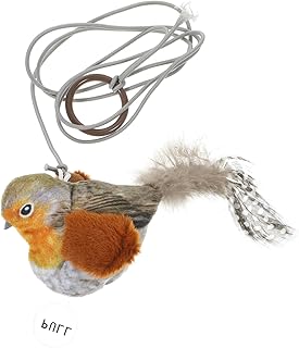 ABOOFAN Brinquedo Pequeno Gato Brinquedo Compacto Gato Provocando Brinquedo Brinquedo Engraçado Gato Brinquedo Interativo Pendurado Gato Pássaro Brinquedo Interessante Gato Pássaro