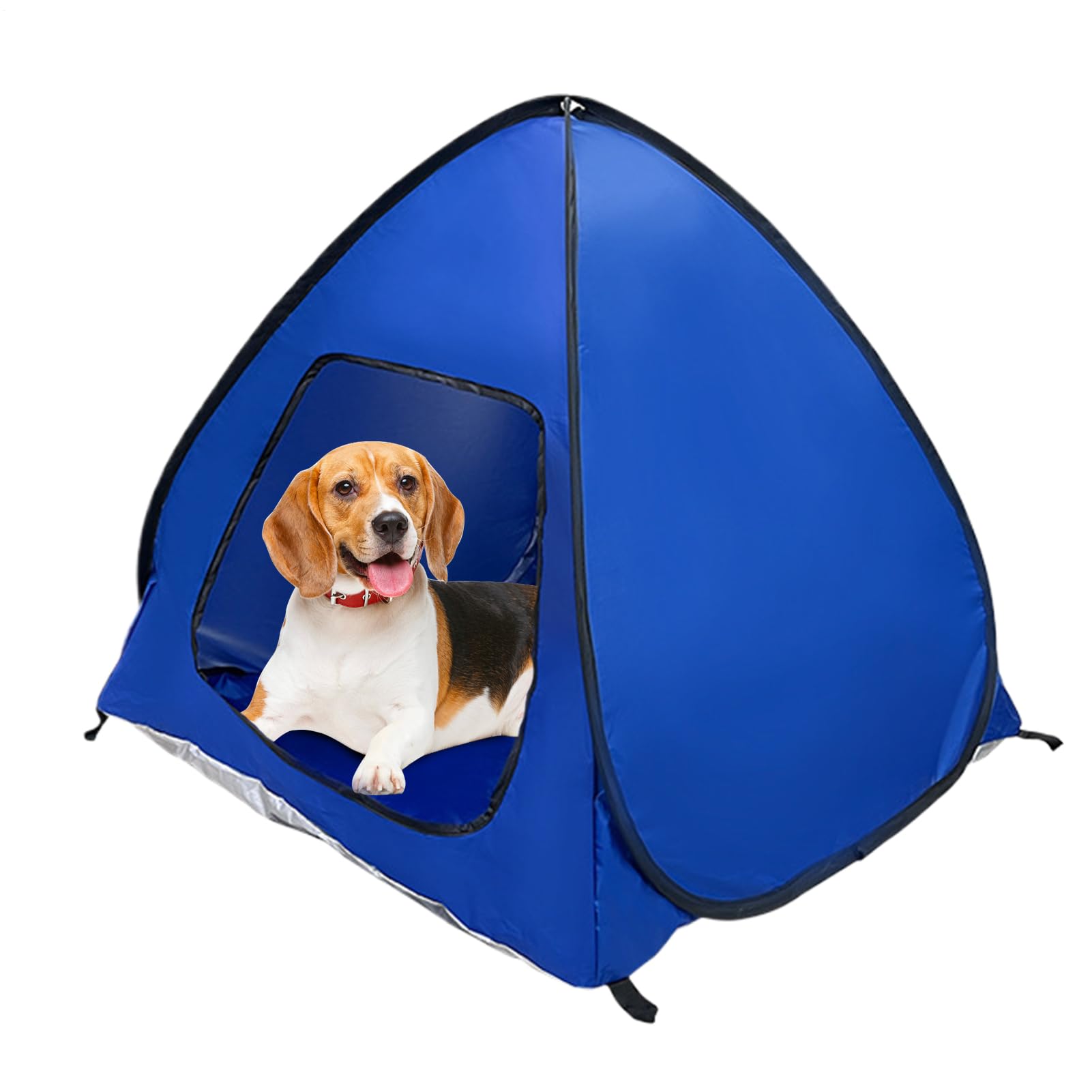 Foldable Pet House Waterproof Shelter - Dog Tent | Dog Shade for Garden, Outside Cat Shade Tent for Picnicking Lawn Garden Patio Outings Backyard Camping Travel Portable Pet Shelter Outdoor Use