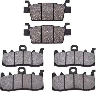Motorcycle Front Rear Brake Pads Organic Disc For KYMCO AK 550 2017-2023